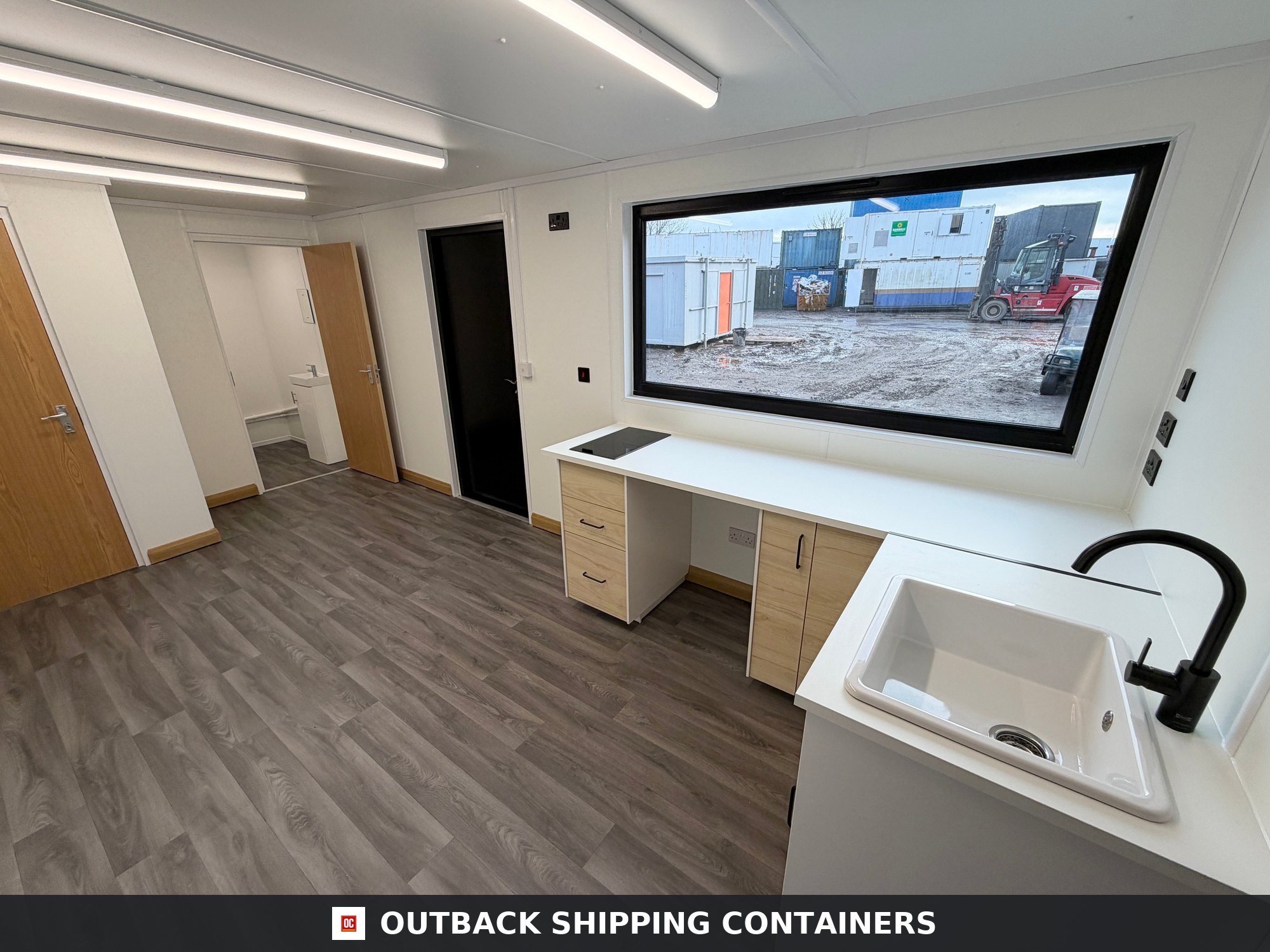 24x10ft for Sale — Door and Entry Detail | Outback Shipping Containers 24x10ft — CUSTOM — image 7 of 15