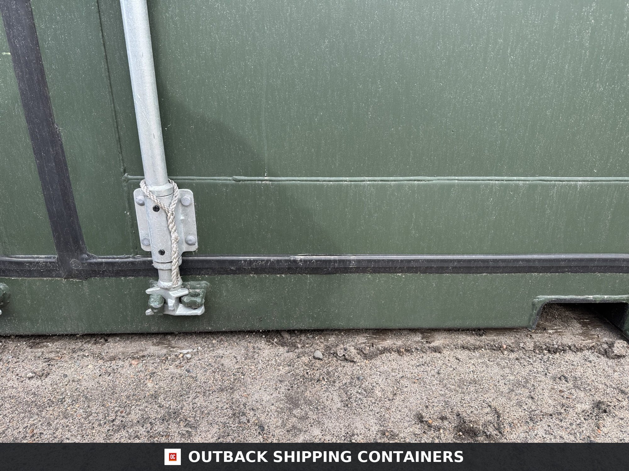 40ft New High Cube Shipping Container – Wind & Watertight – Green — 40ft — new (image 7 of 12)