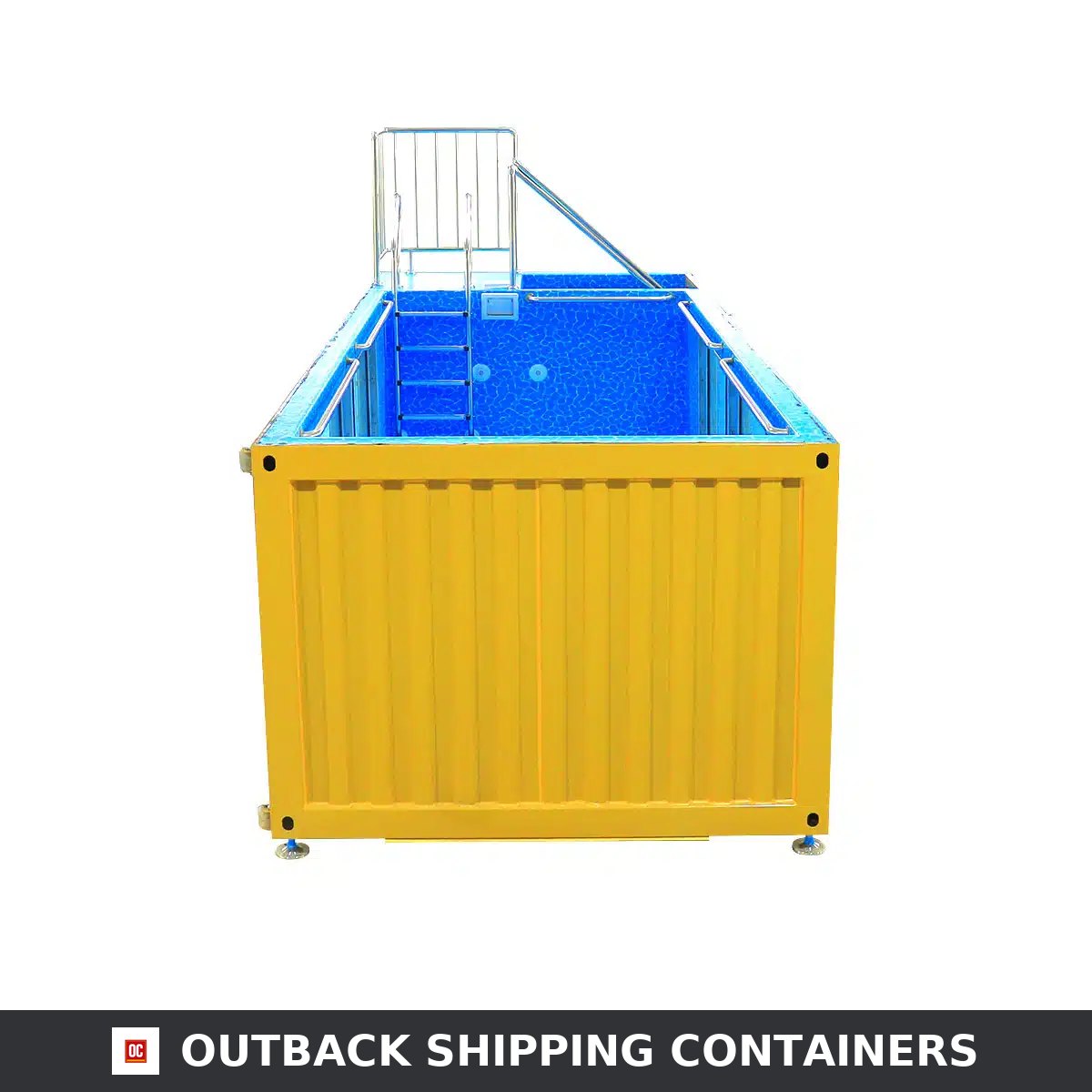 20ft Luxury Container Swimming Pool with Glass Viewing Panel — 20ft — new (image 4 of 15)