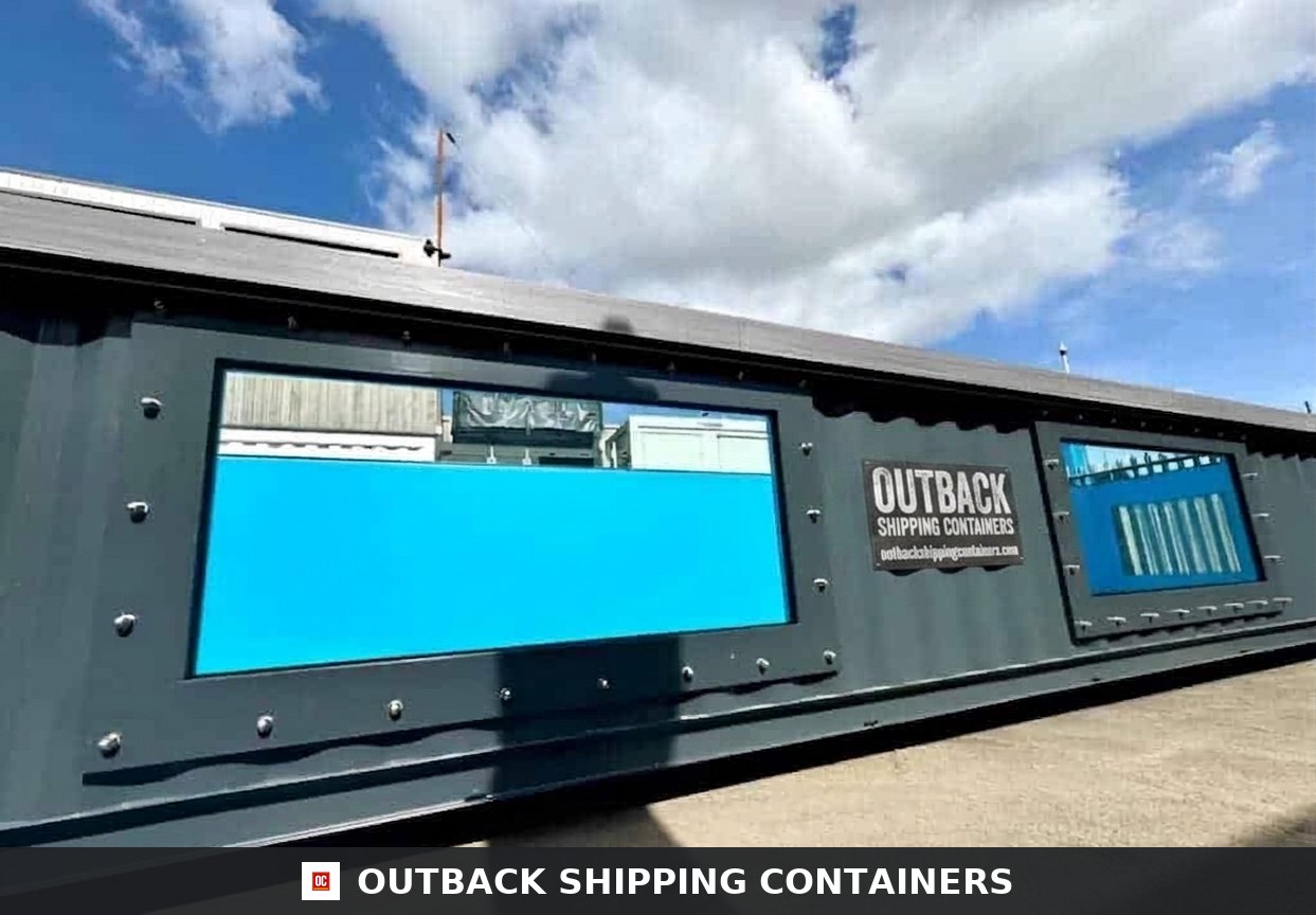 12M / 40ft Portable Container Swimming Pool | Ideal Outdoor Swimming Pool — Rear Exterior View 12M / 40ft Portable Container Swimming Pool | Ideal Outdoor Swimming Pool — 40ft — new (image 4 of 16)