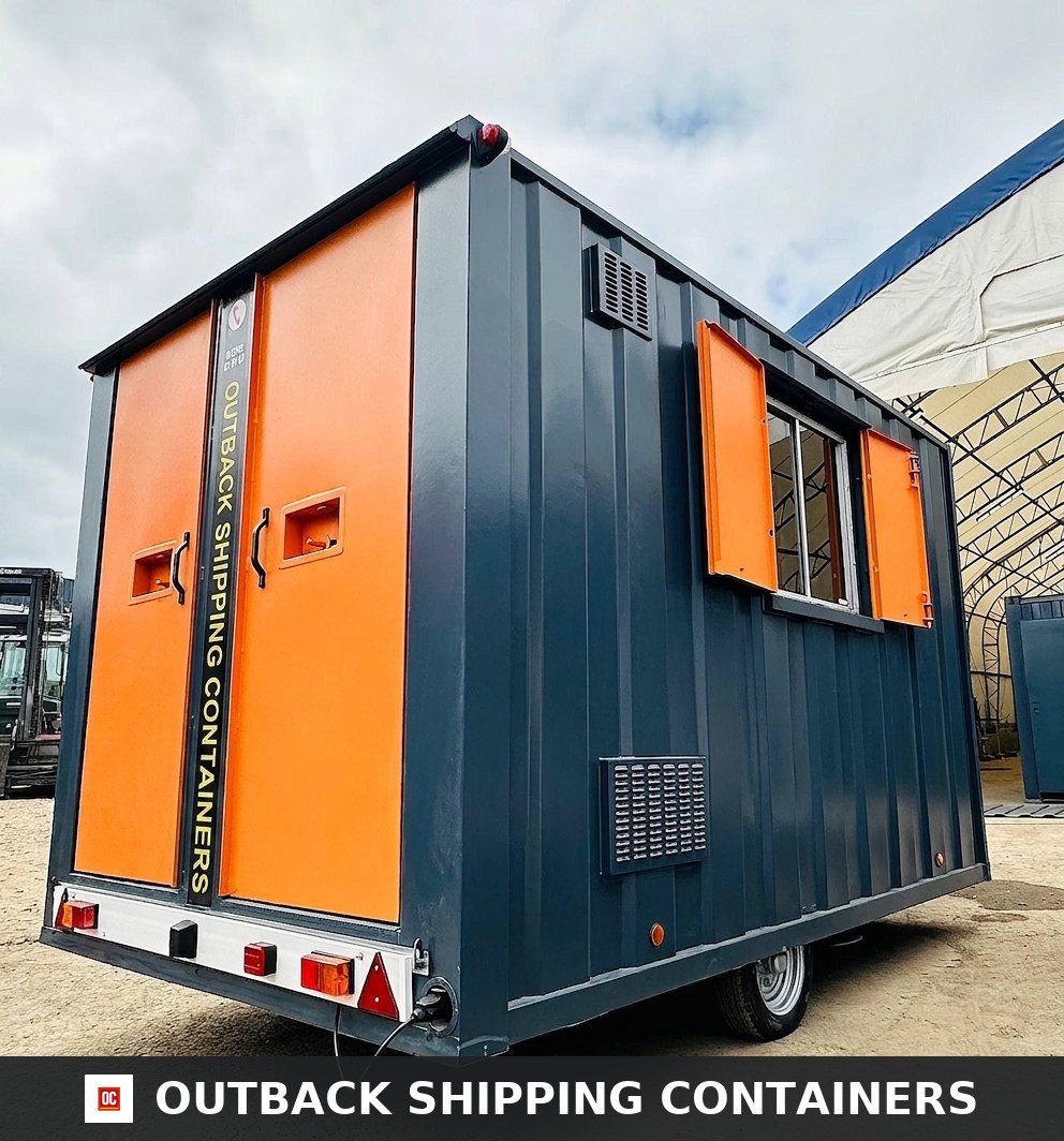 Groundhog Towable Mobile Welfare | Toilet & Canteen | Self Contained — Door and Entry Detail Groundhog Towable Mobile Welfare | Toilet & Canteen | Self Contained | Building Site | Reduced | GP 360 | No 1026