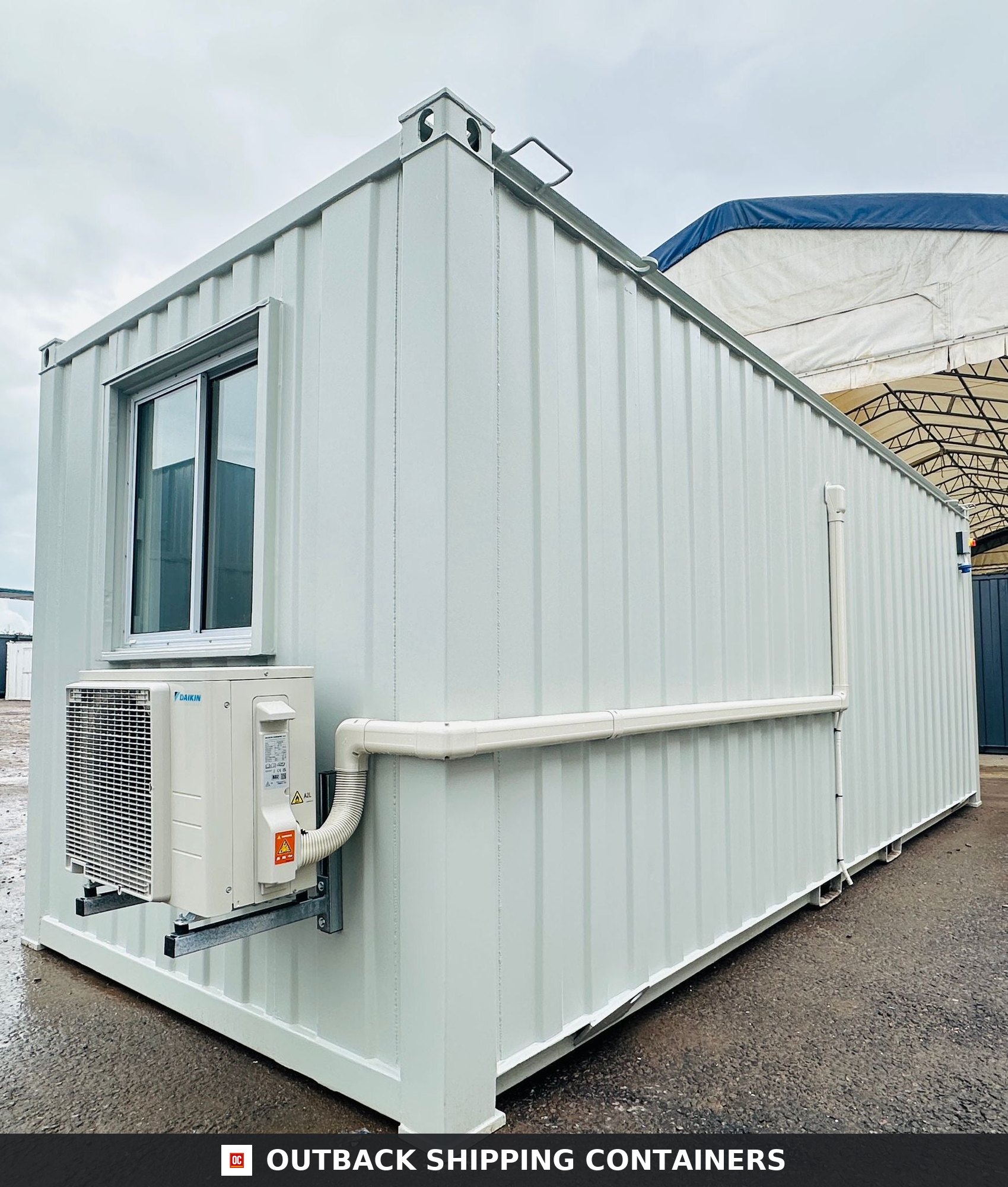 21x8ft for Sale — Corner Casting and Frame Detail | Outback Shipping Containers 2 3 4 21x8ft — Custom Office — image 10 of 13