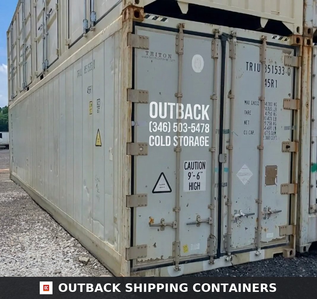 Working 40ft Refrigerated High Cube Reefer Container 2010 Carrier Thinline — Side Profile View Working 40ft Refrigerated High Cube Reefer Container 2010 Carrier Thinline Used — 40ft refrigerated container (image 1 of 6)