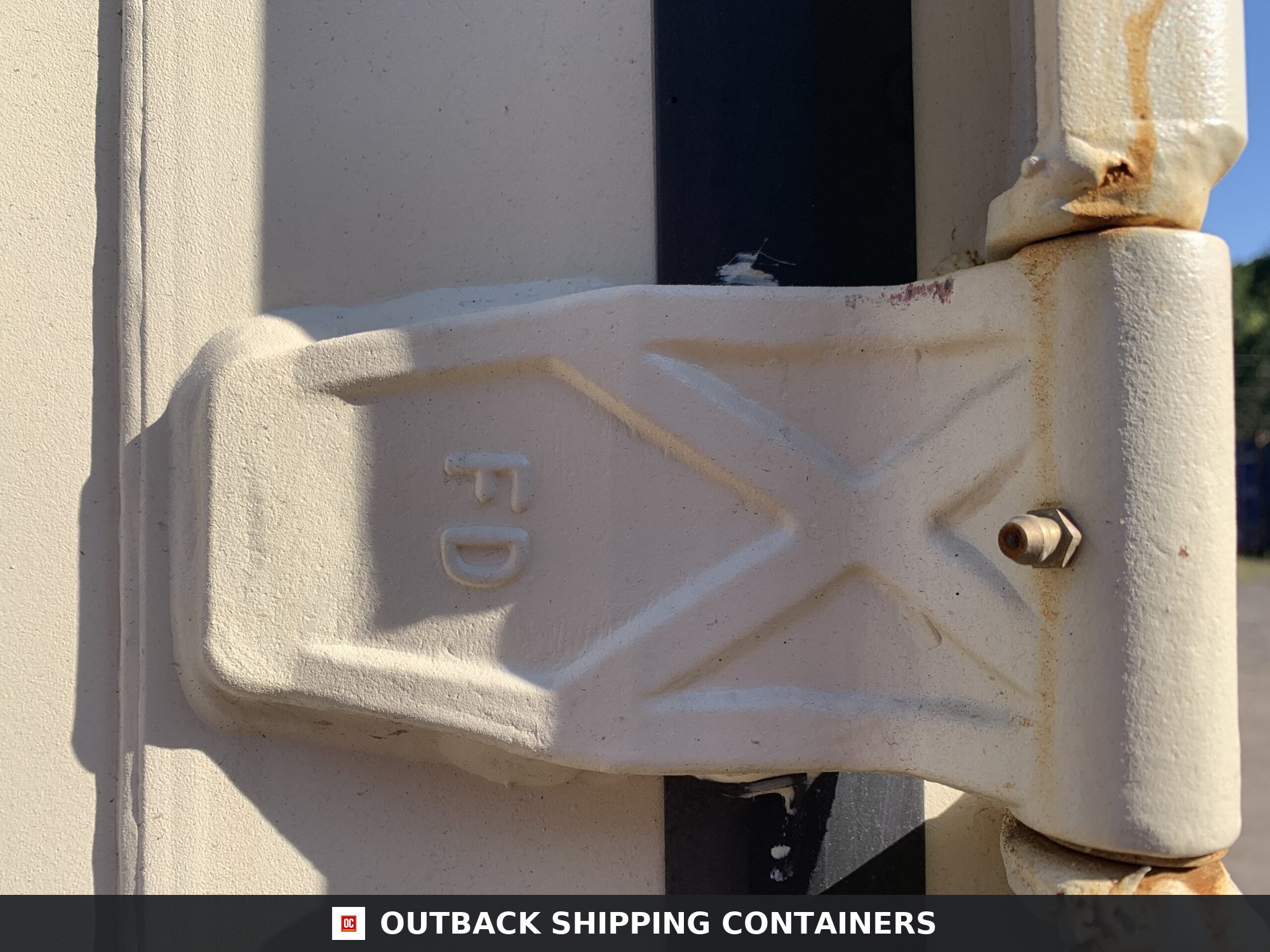 40ft New High Cube Shipping Container – Wind & Watertight – Beige — 40ft — new (image 10 of 12)