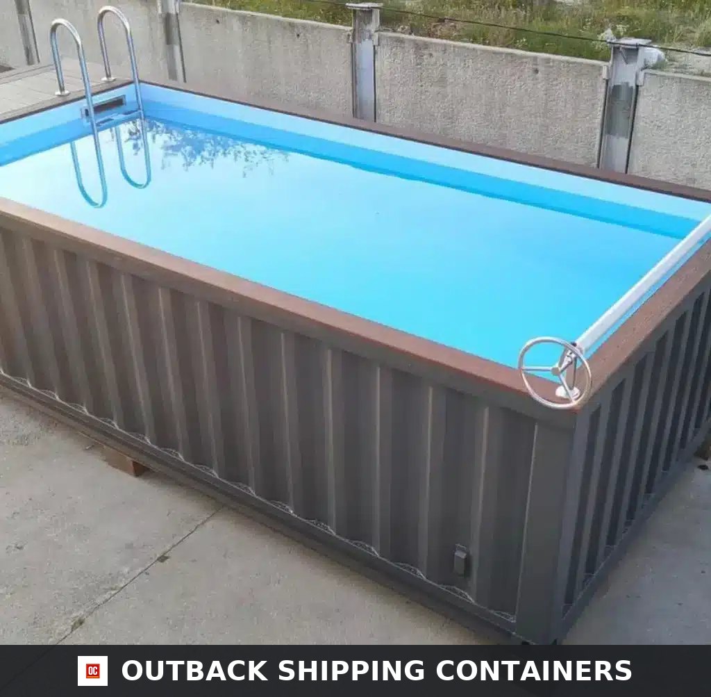 20ft Container Swimming Pool – Steel Container Pool with Filtration System — 20ft — new (image 7 of 8)