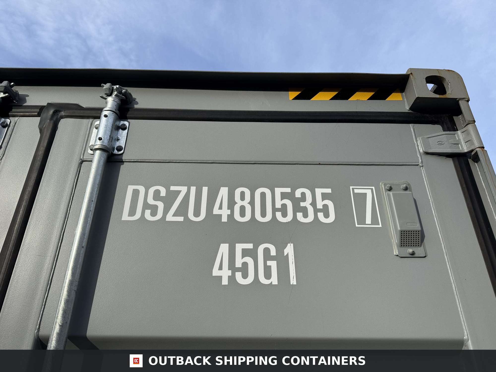 40ft New High Cube Shipping Container – Wind & Watertight – Gray — 40ft — new (image 2 of 12)