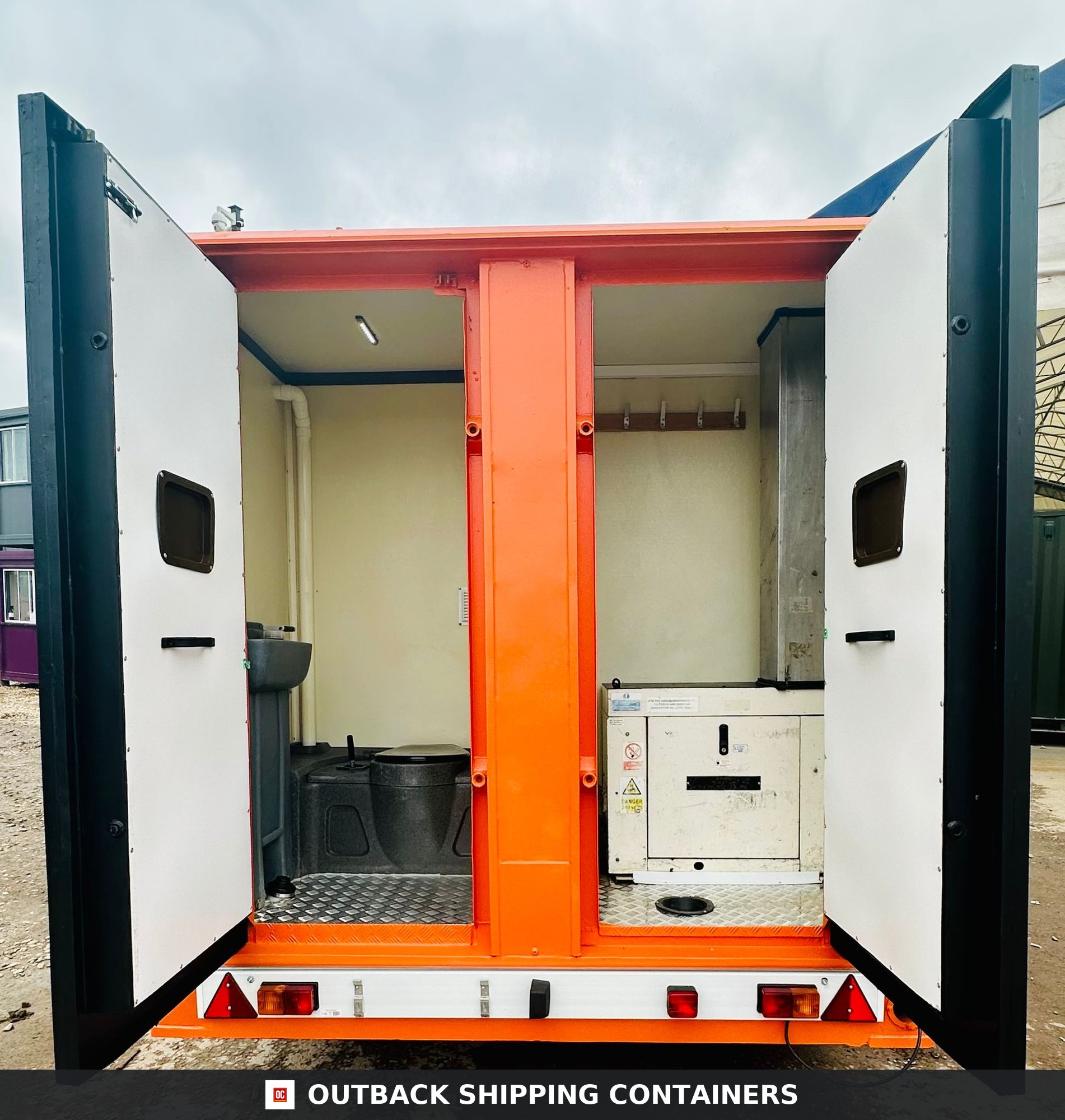 Groundhog Towable Mobile Welfare | Towable Toilet & Canteen — Corner Casting and Frame Detai 4 Groundhog Towable Mobile Welfare | Towable Toilet & Canteen | Self Contained | GP 360 | No 1295