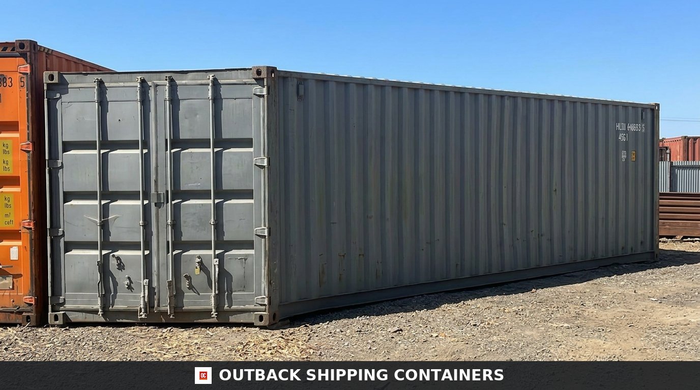 Used 40ft Cargo Container Double Doors 40′ x 8′ x 8′ 6″ for Sale — Interior Detail Used 40ft Cargo Container Double Doors 40′ x 8′ x 8′ 6″ — 40ft — used — storage containers (image 6 of 6)