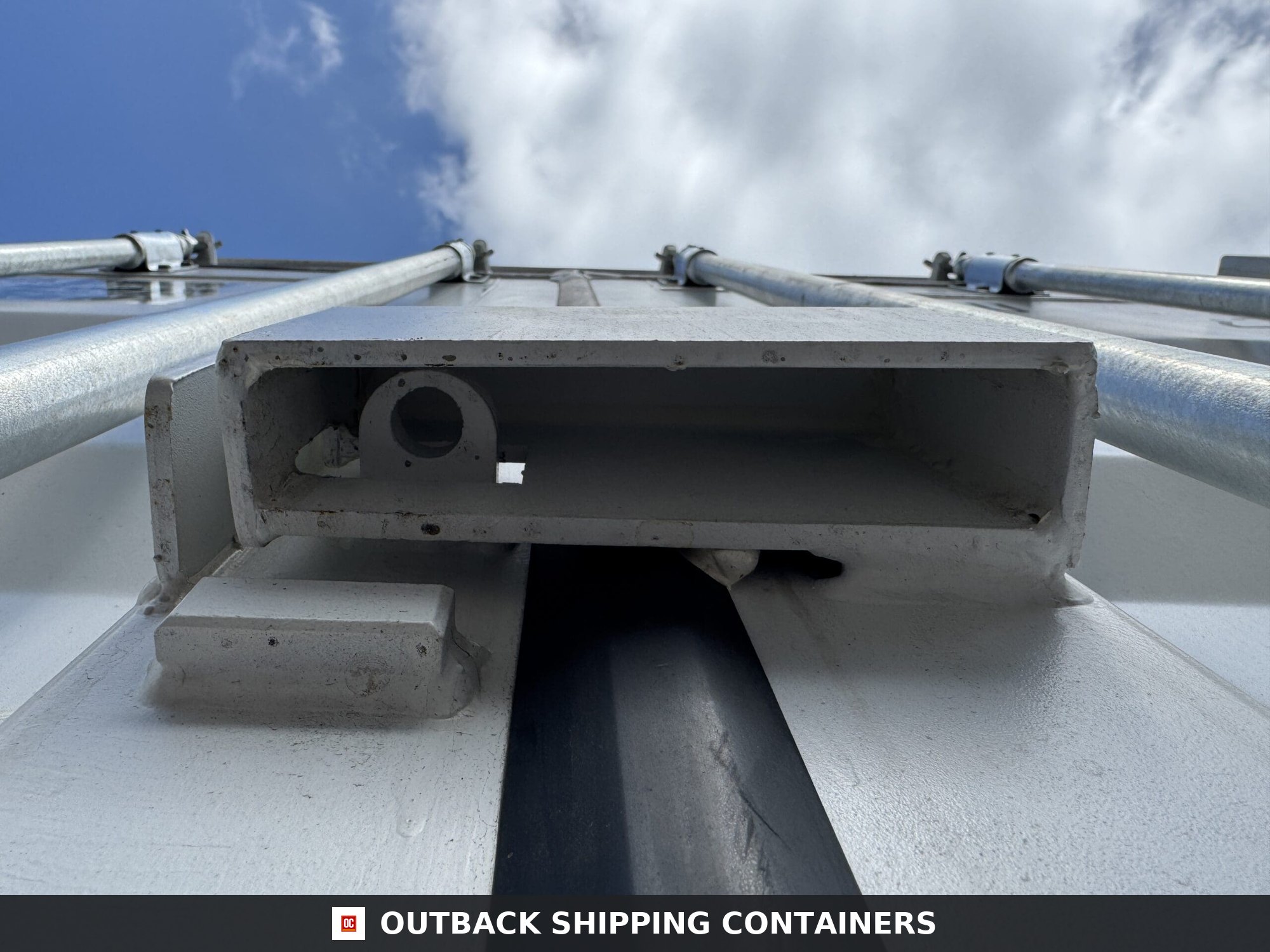 20ft New Shipping Container – Wind & Watertight – White — 20ft — new (image 6 of 12)