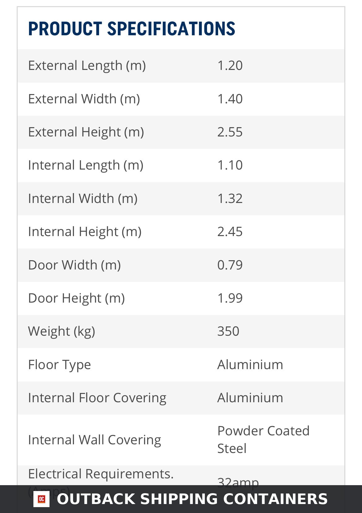 New Single Toilet Block for Sale — Interior Detail | Outback Shipping Containers New Single Toilet Block — 5x5 ft WC — Containex — Light Grey — No 791 — product gallery image 6 of 6