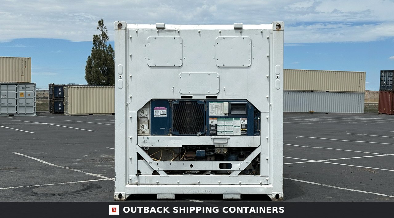 20ft Used Standard Refrigerated ISO Container 408-480 V 3 Ph 25 Amp for sale