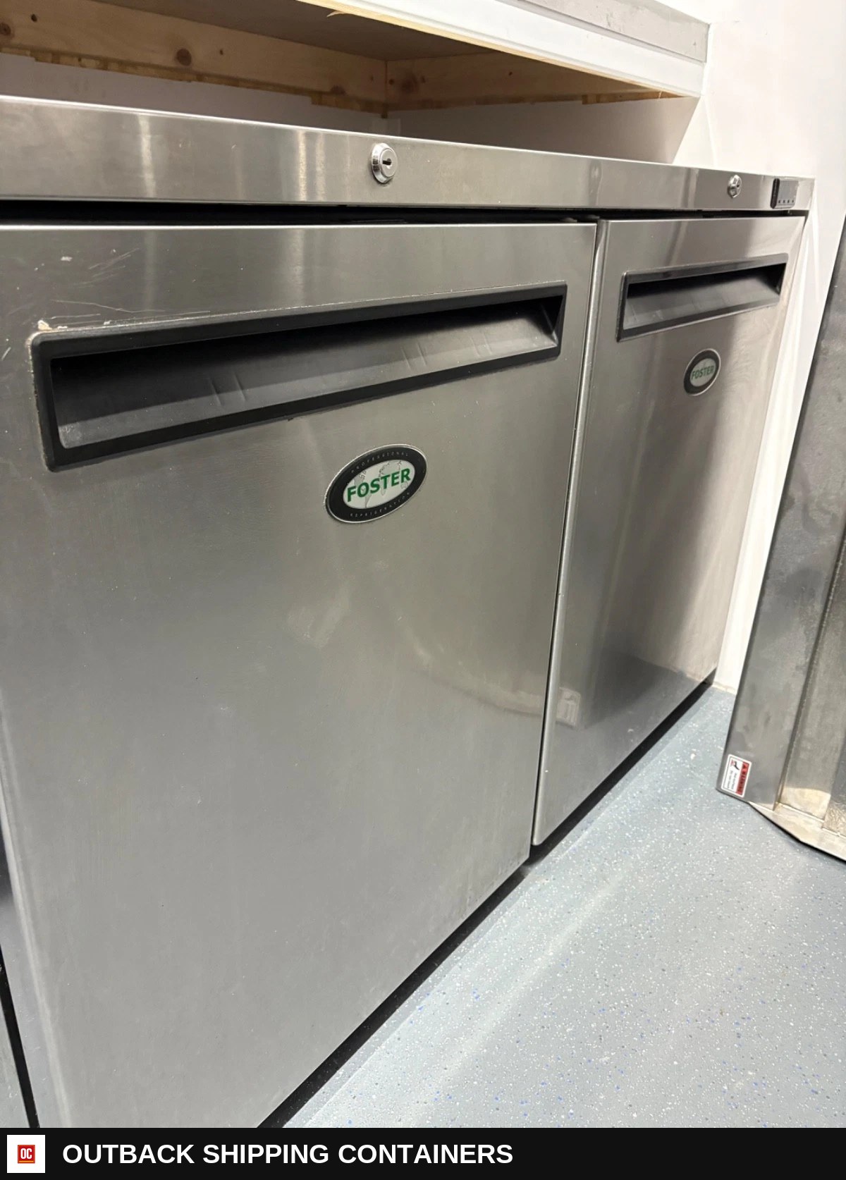 Brand New Catering Van Food Truck — Ideal for Festivals & Street Food Markets — Stainless Prep And Counter Area | Outback Shipping Containers Brand New Catering Van Food Truck — Ideal for Festivals & Street Food Markets for sale — stainless prep and counter area