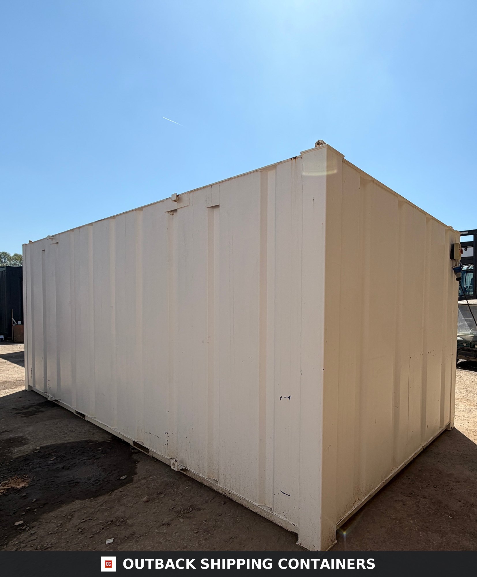21x9ft for Sale — Corner Casting and Frame Detail | Outback Shipping Containers 21x9ft — Canteen / Office — Building Site Accommodation — Portable Anti-Vandal - image 10