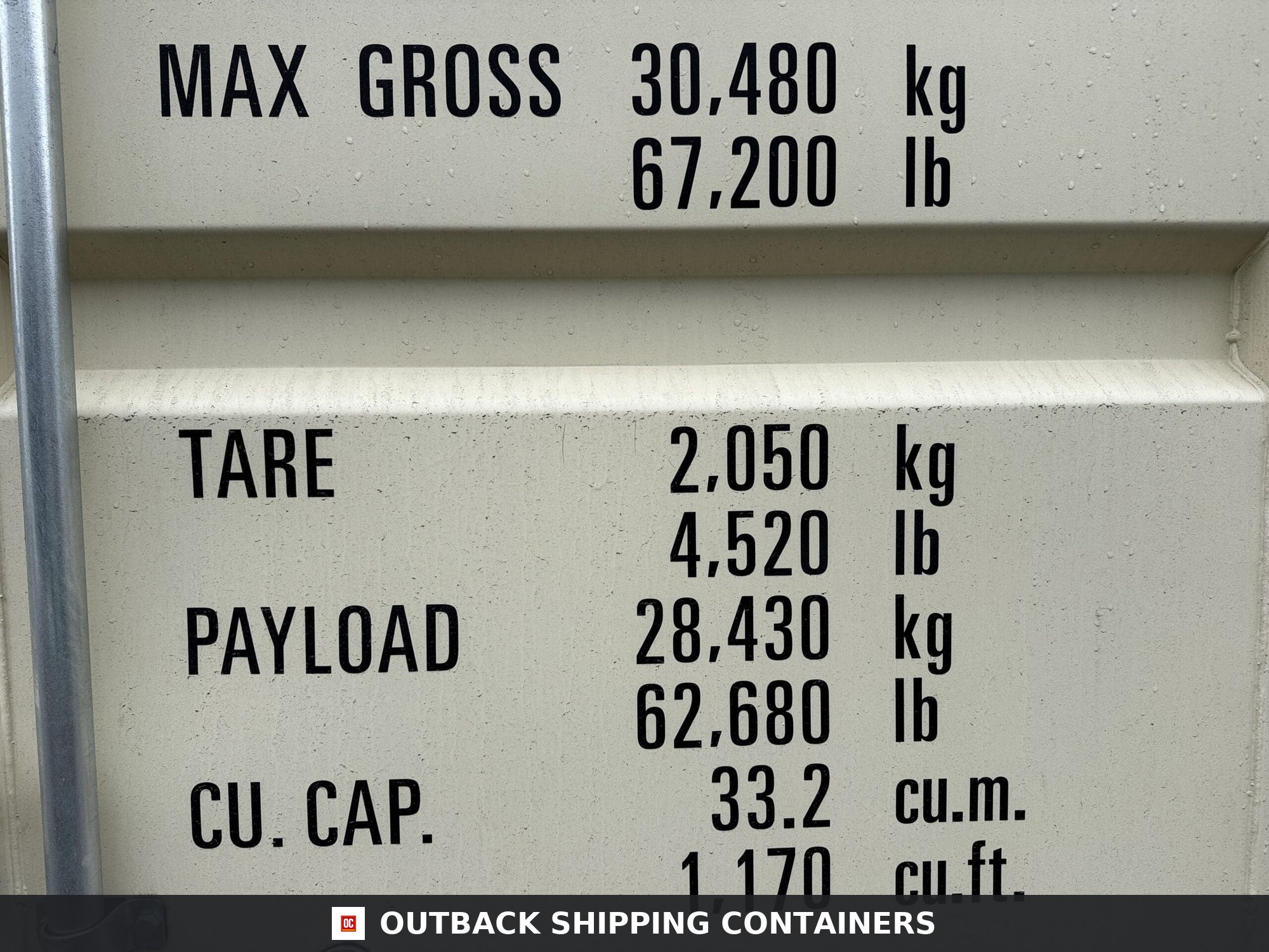 20ft New Shipping Container – Wind & Watertight – Beige — 20ft — new (image 8 of 12)
