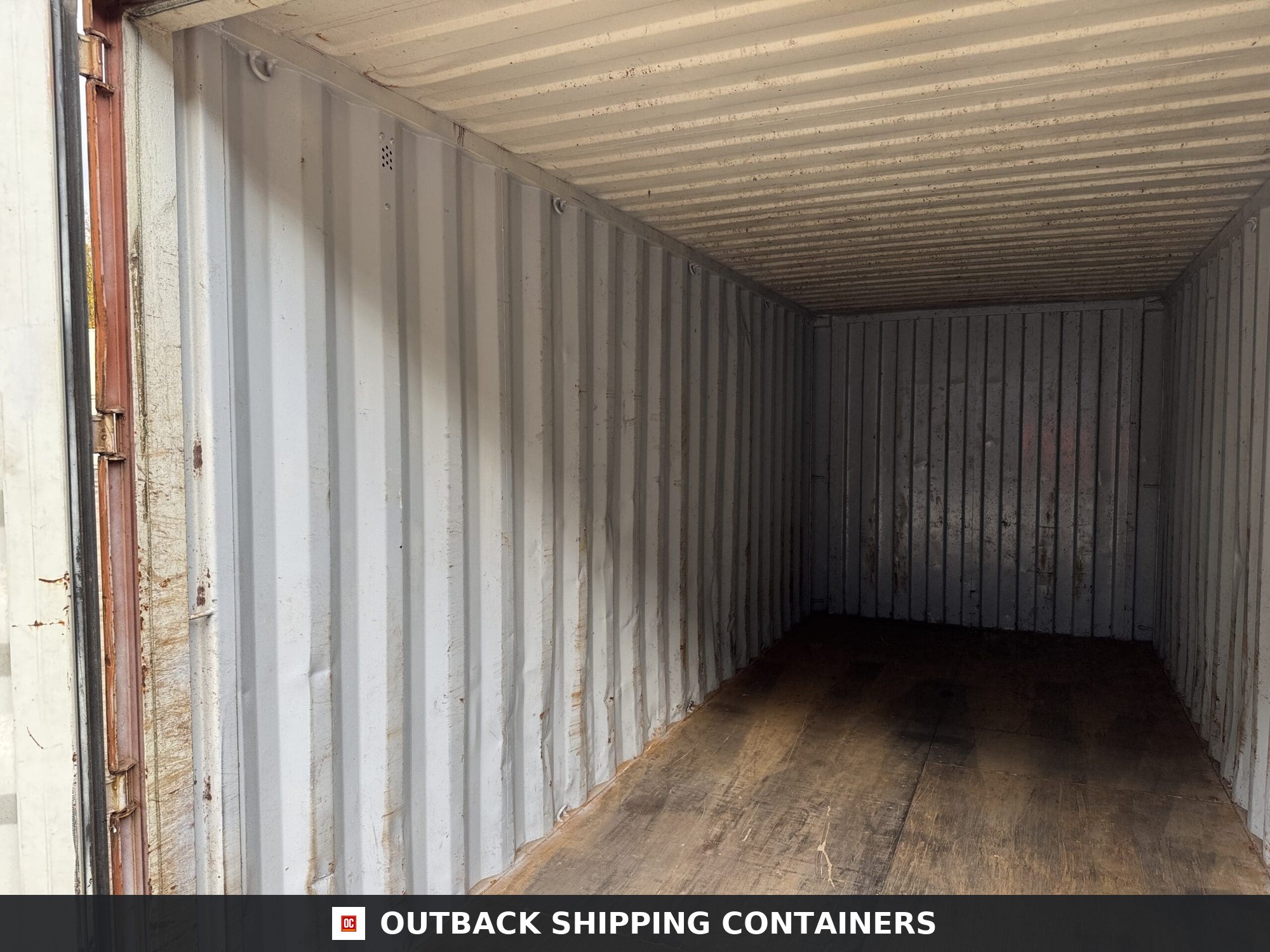 20ft Used Shipping Container – Wind & Watertight – Red — 20ft — used (image 7 of 12)