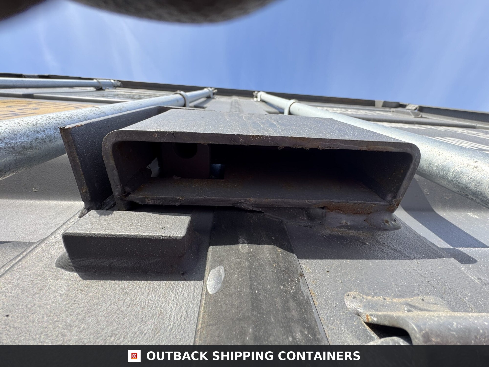 40ft New High Cube Shipping Container – Wind & Watertight – Gray — 40ft — new (image 5 of 12)