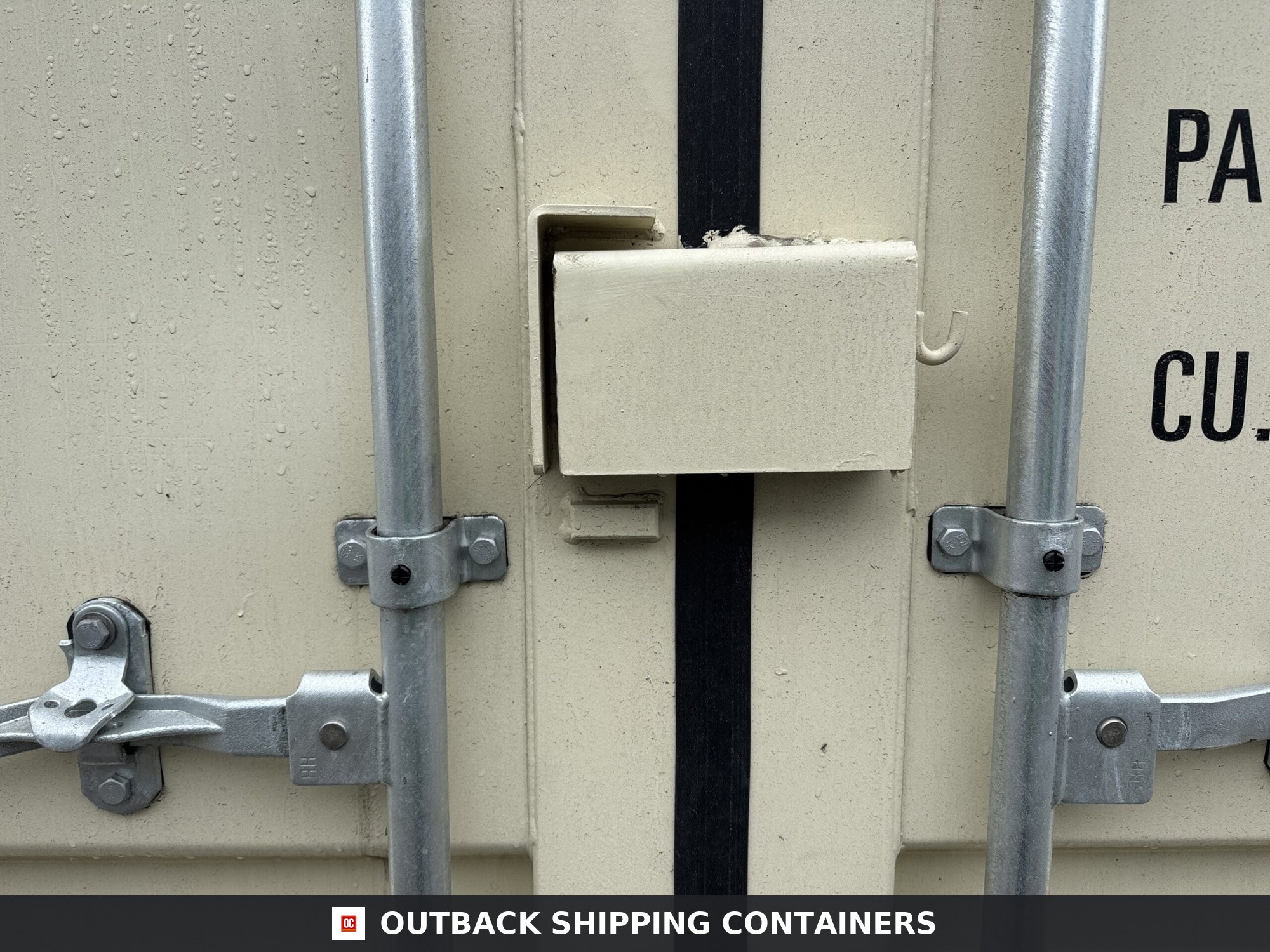 20ft New Shipping Container – Wind & Watertight – Beige — 20ft — new (image 5 of 12)