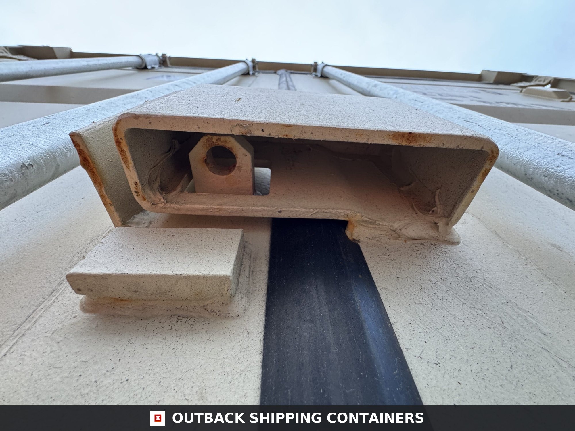20ft New Shipping Container – Wind & Watertight – Beige — 20ft — new (image 5 of 12)