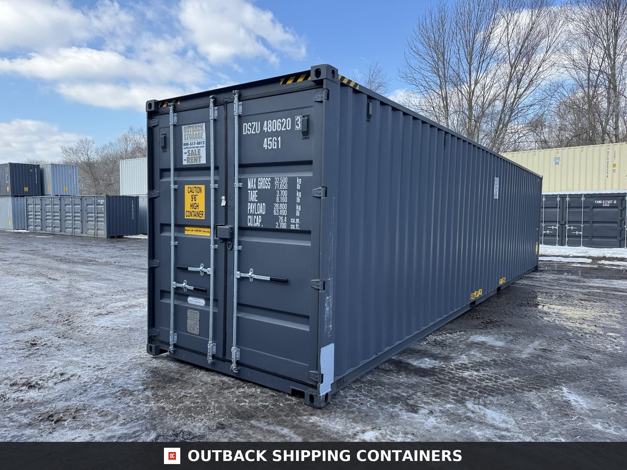 40ft New High Cube Shipping Container – Wind & Watertight — 40ft — new (image 8 of 12)