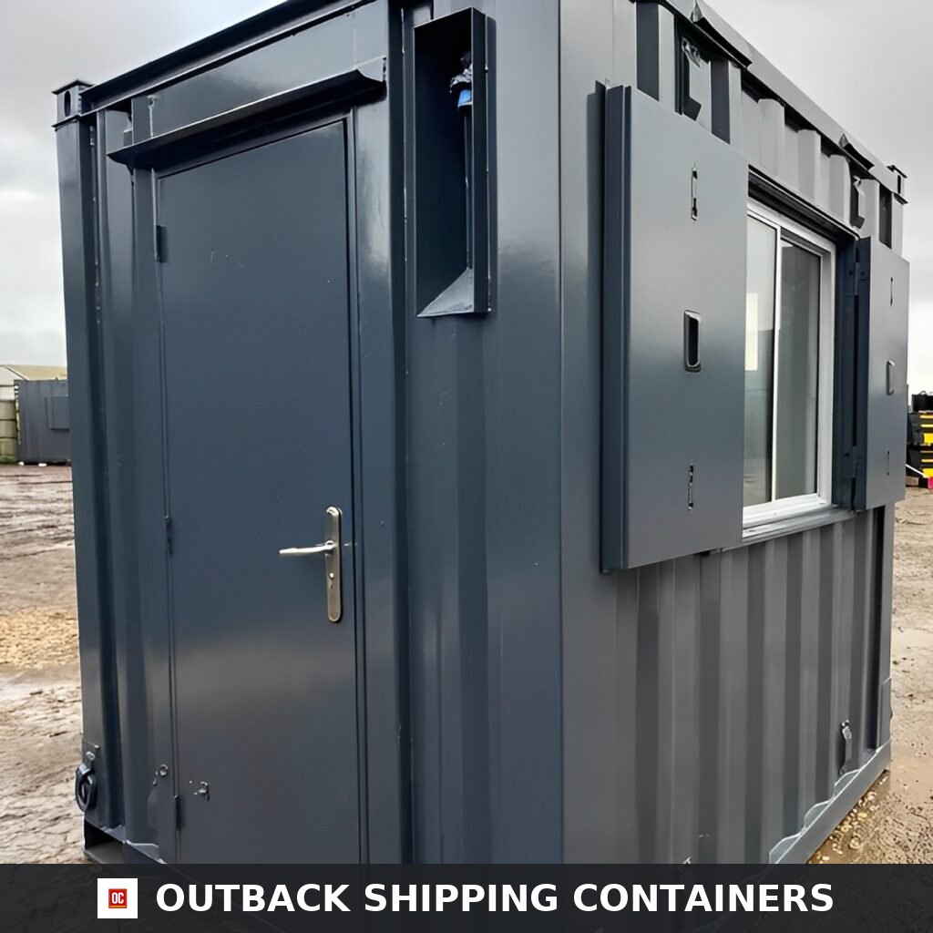 7Ft x 7Ft Shipping Container Office | Portable Building | Anti-Vandal — Interior Detail 7Ft x 7Ft Shipping Container Office | Portable Building | Anti-Vandal Building — 20ft — new (image 6 of 7)