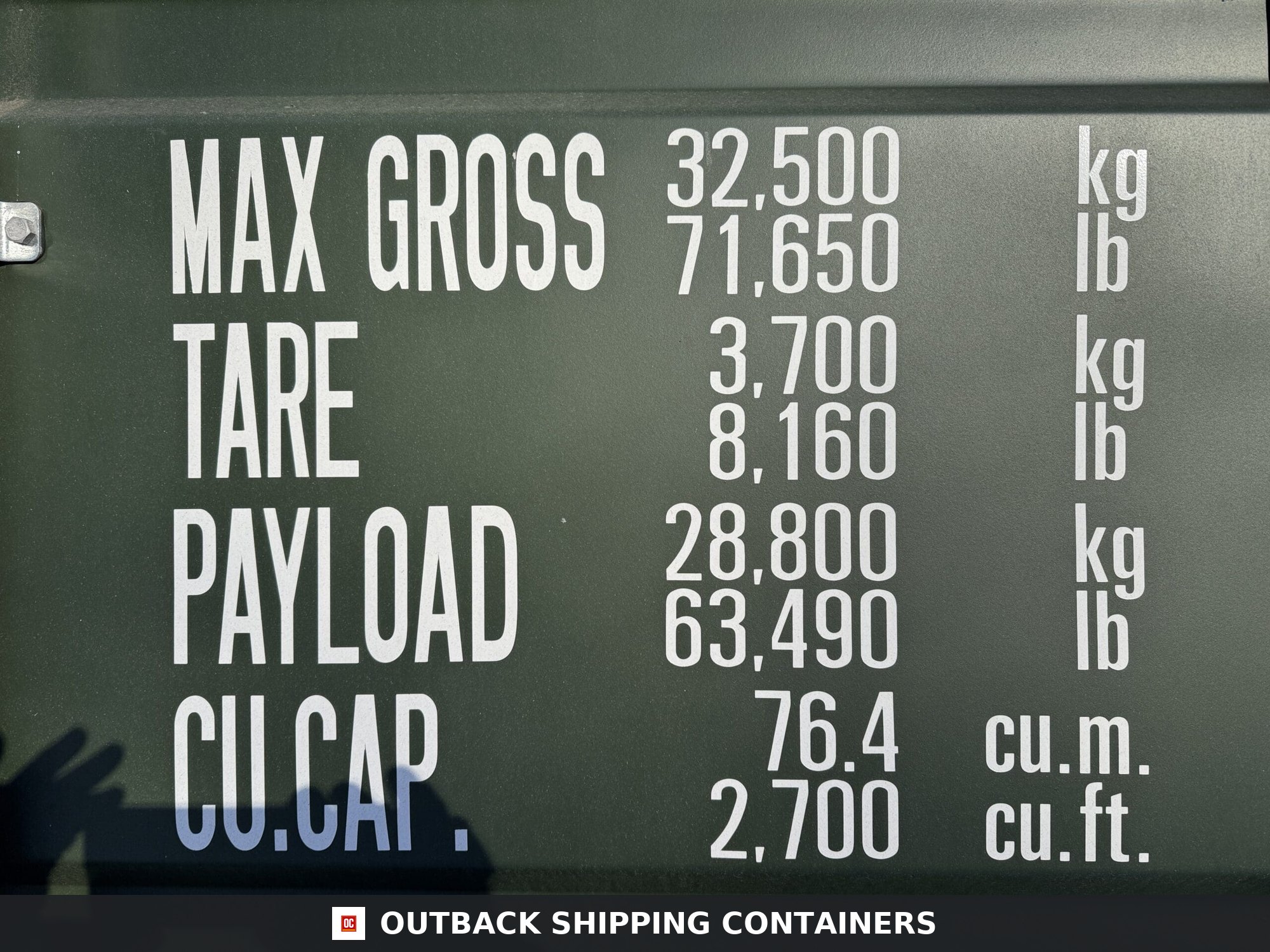 40ft New High Cube Shipping Container – Wind & Watertight – Green — 40ft — new (image 4 of 12)
