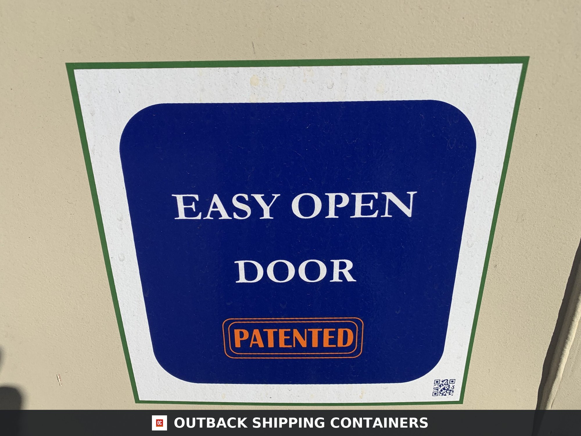 40ft New High Cube Shipping Container – Wind & Watertight – Beige — 40ft — new (image 9 of 12)