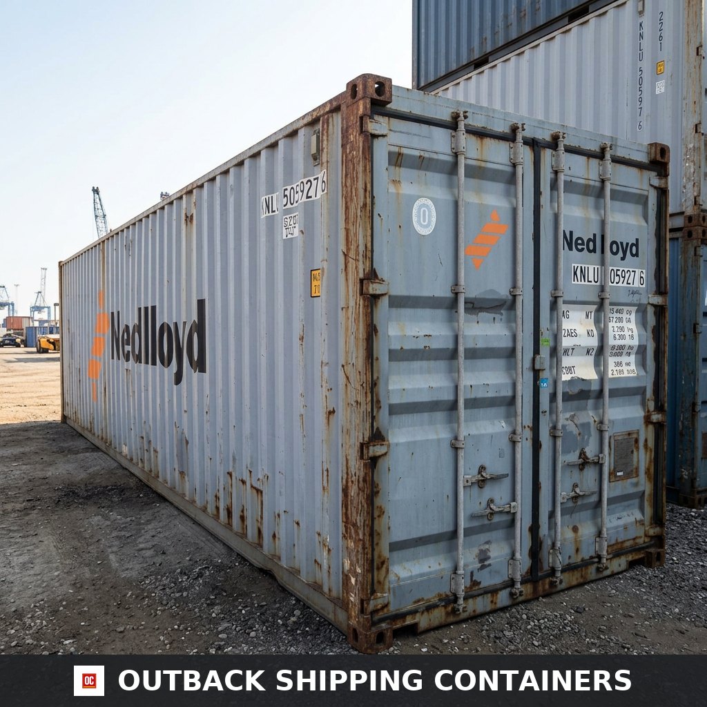 Used 40Ft Cargo Worthy Shipping Containers — Interior View | Outback Shipping Containers Used 40Ft Cargo Worthy Shipping Containers — 40ft — refurbished — storage containers (image 5 of 6)