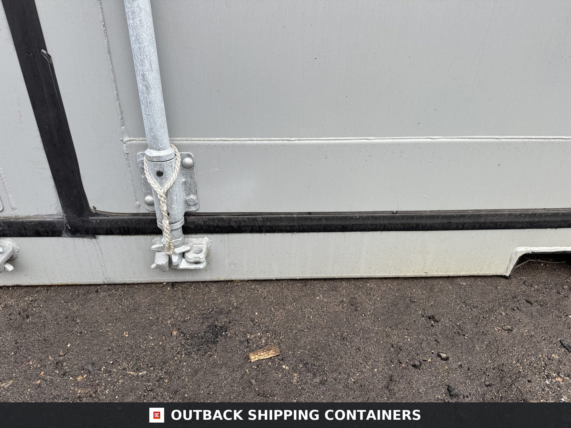 40ft New High Cube Shipping Container – Wind & Watertight – Gray — 40ft — new (image 7 of 12)