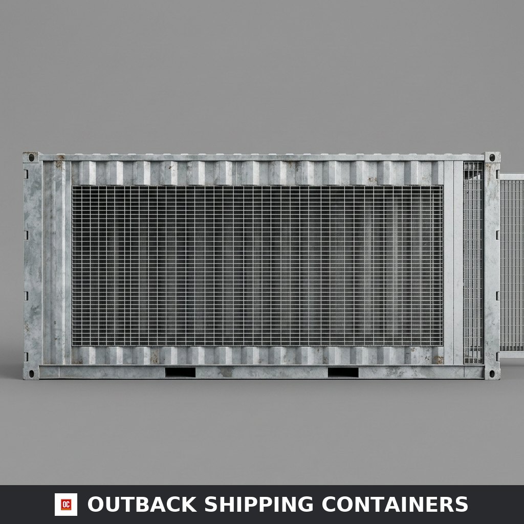 10Ft X 8Ft Open Mesh Floor Bunded Store — 10ft — new — storage containers (image 4 of 4)