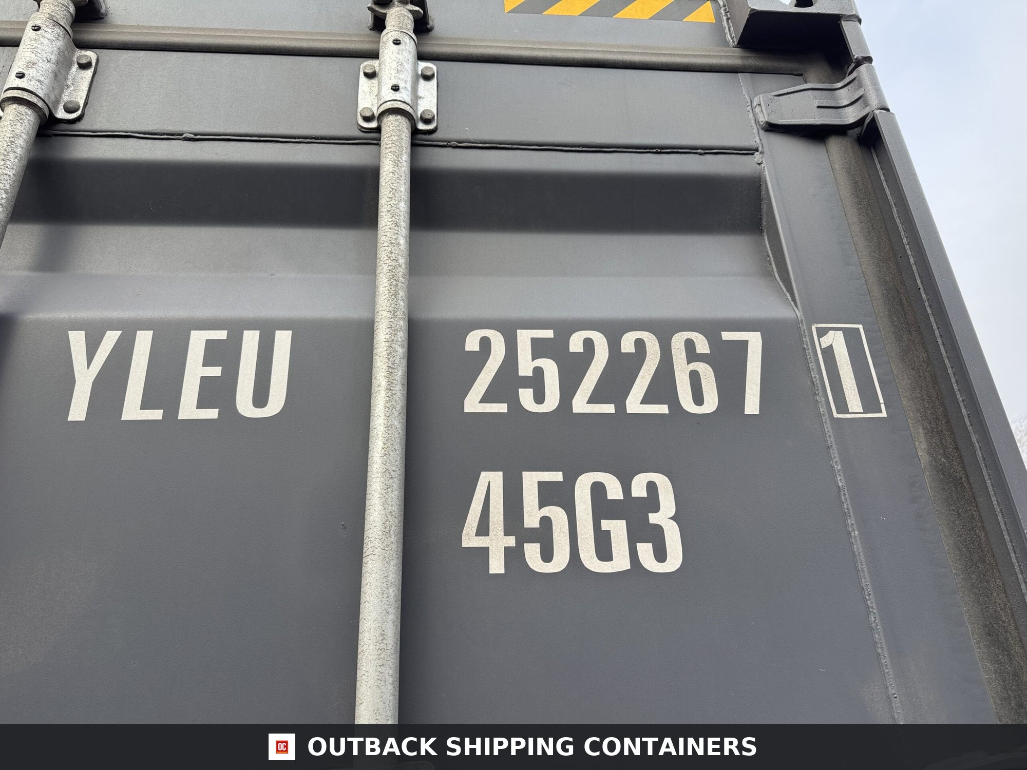 40ft New High Cube Shipping Container – Wind & Watertight – Dk Gray — 40ft — new (image 2 of 12)