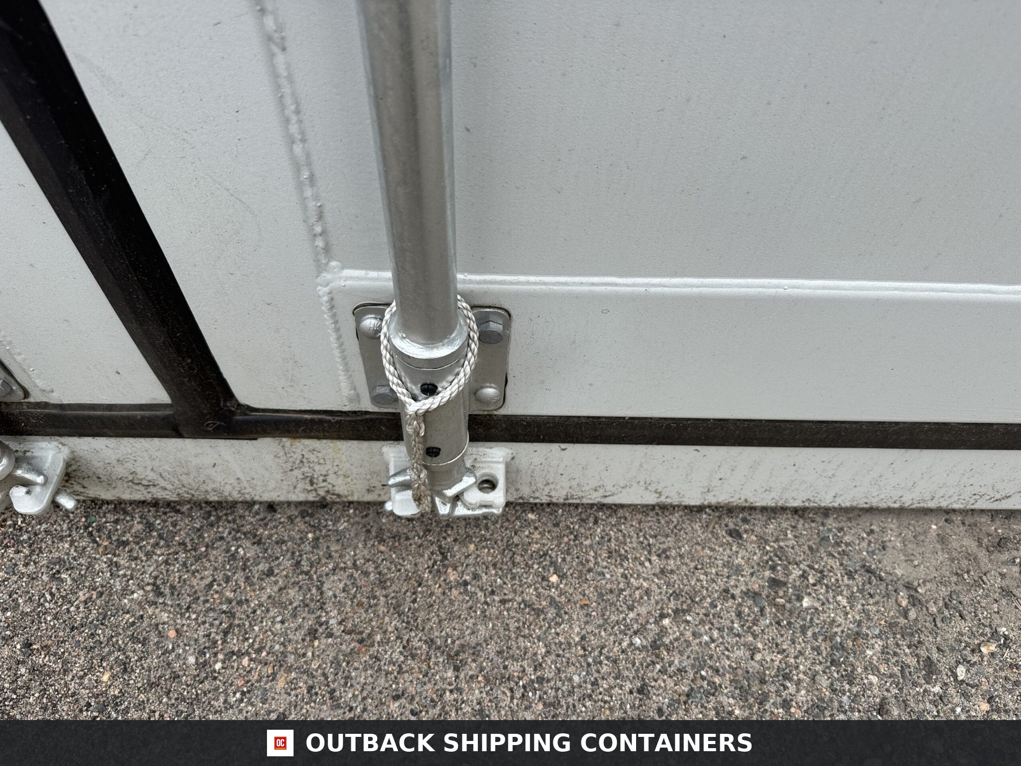 20ft New Shipping Container – Wind & Watertight – Gray — 20ft — new (image 7 of 12)