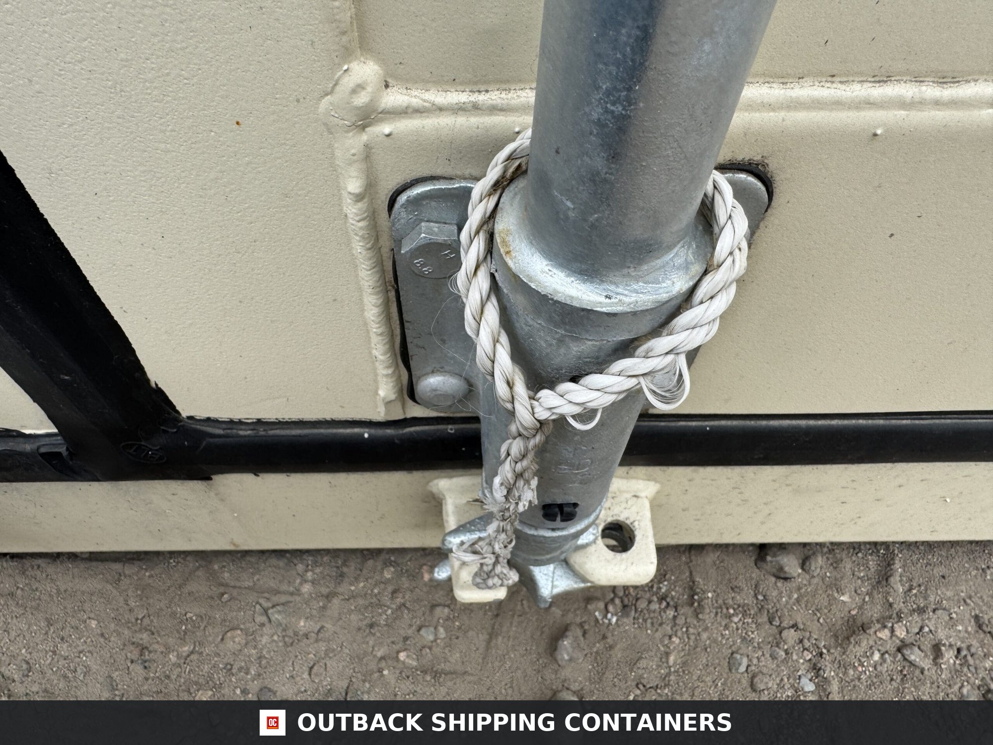 20ft New Shipping Container – Wind & Watertight – Beige — 20ft — new (image 7 of 12)