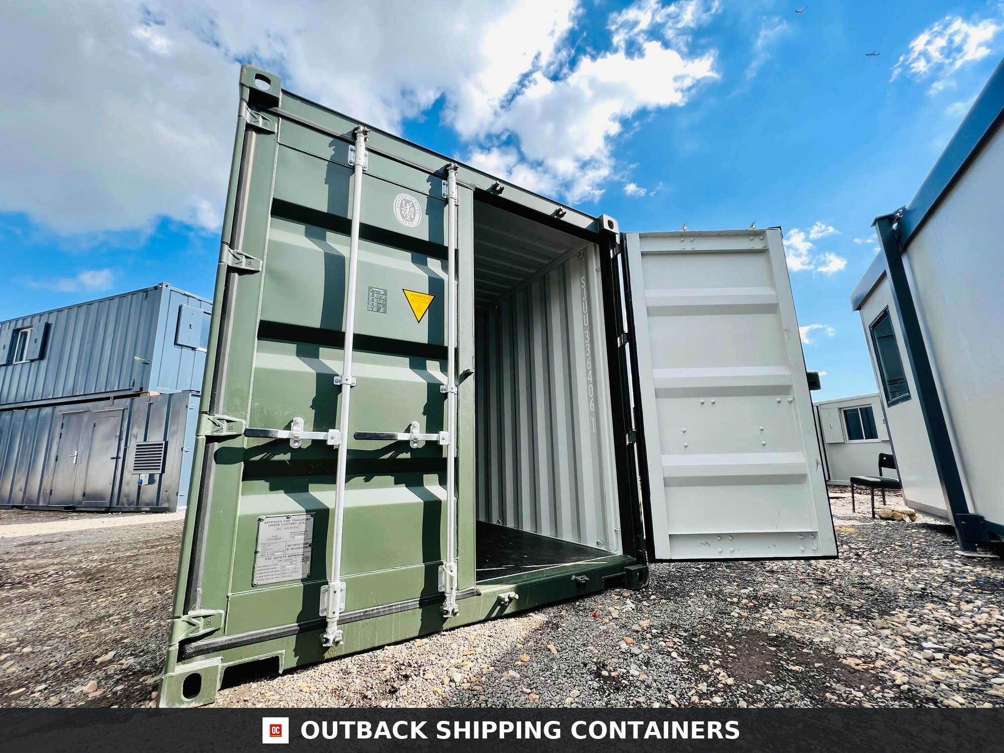 20 x 8 ft One-Trip Shipping Container — Secure Storage / Anti-Vandal — gallery view 4