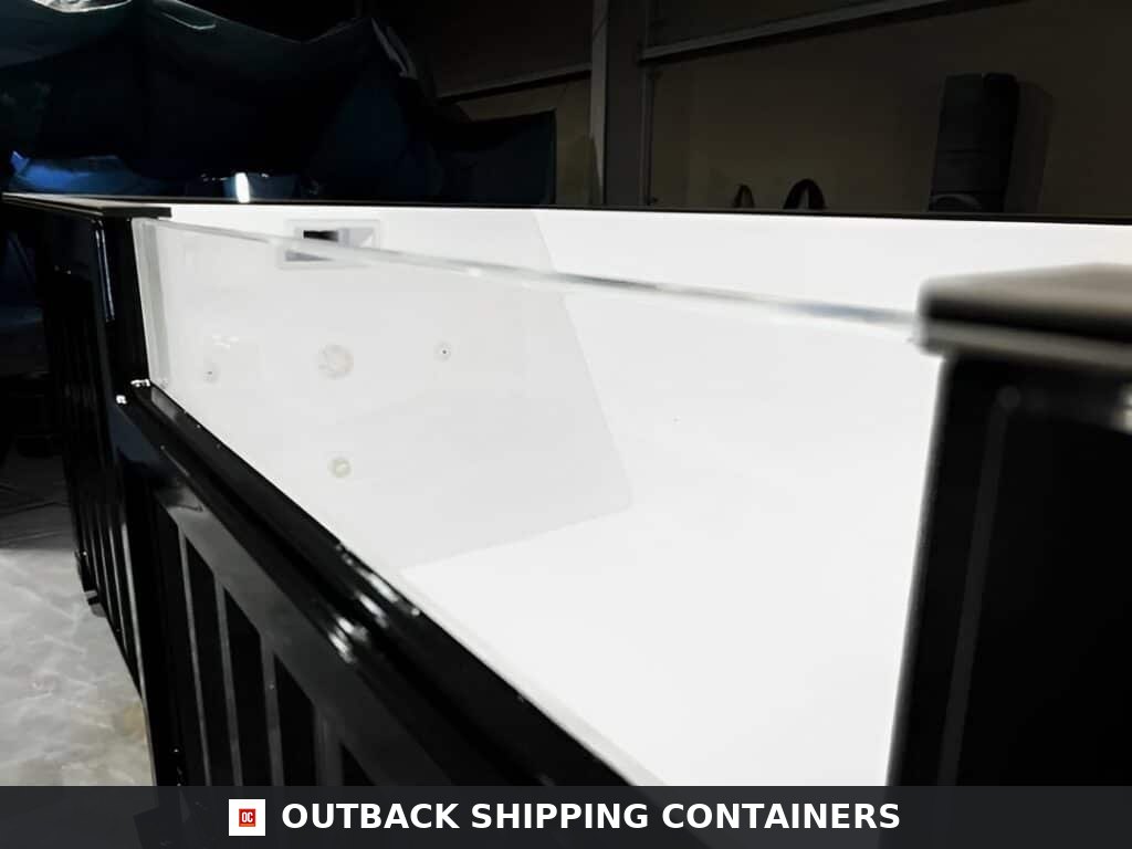 20ft Shipping Container Swimming Pool with Convenient Side Staircase for Sale — Interior Detail 20ft Shipping Container Swimming Pool with Convenient Side Staircase — 20ft — new (image 6 of 10)