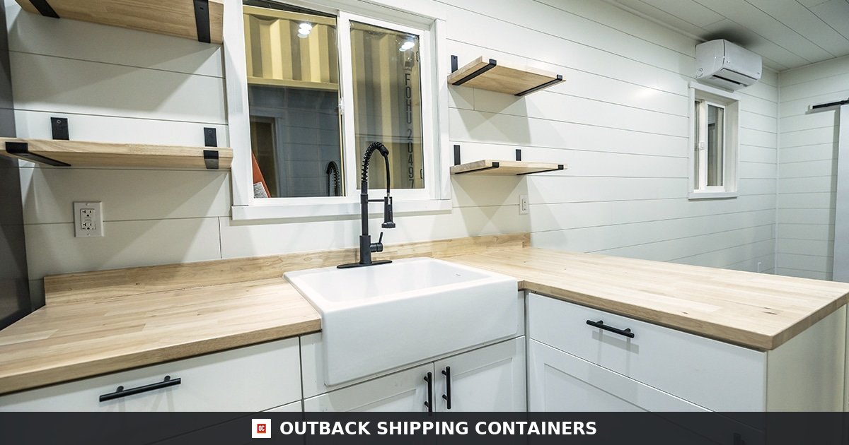 40ft Kennedy Luxury Container Home | 1 Bed 1 Bath Prefab Shipping Container House — 40ft — new (image 7 of 27)