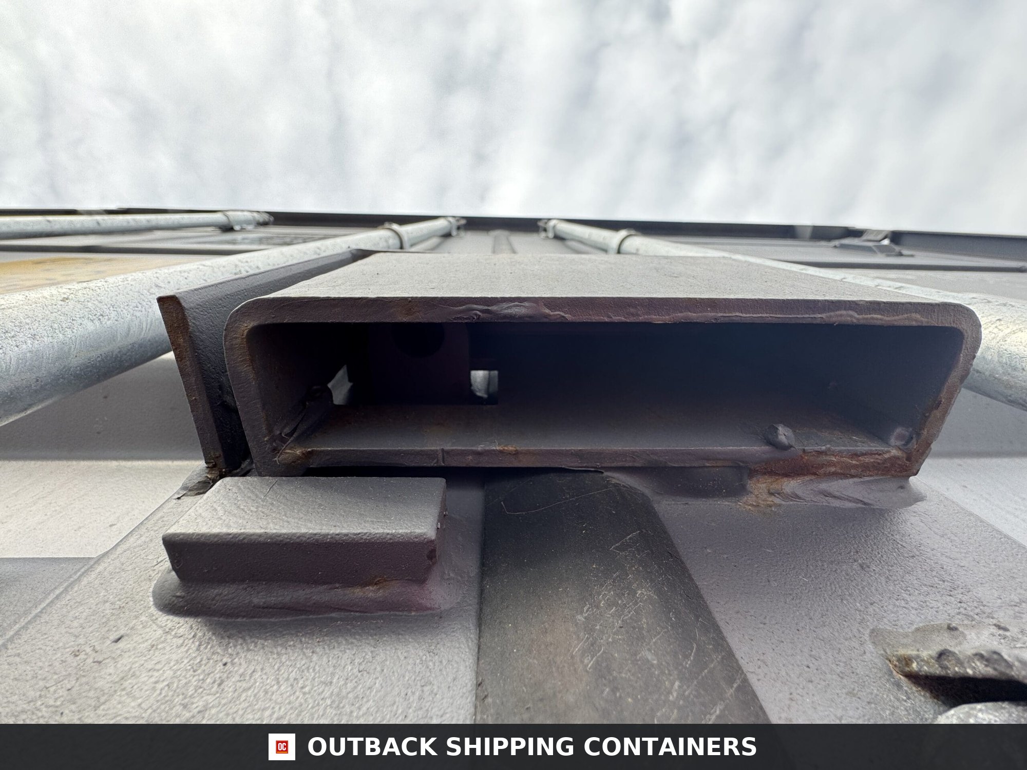 40ft New High Cube Shipping Container – Wind & Watertight – Gray — 40ft — new (image 5 of 12)