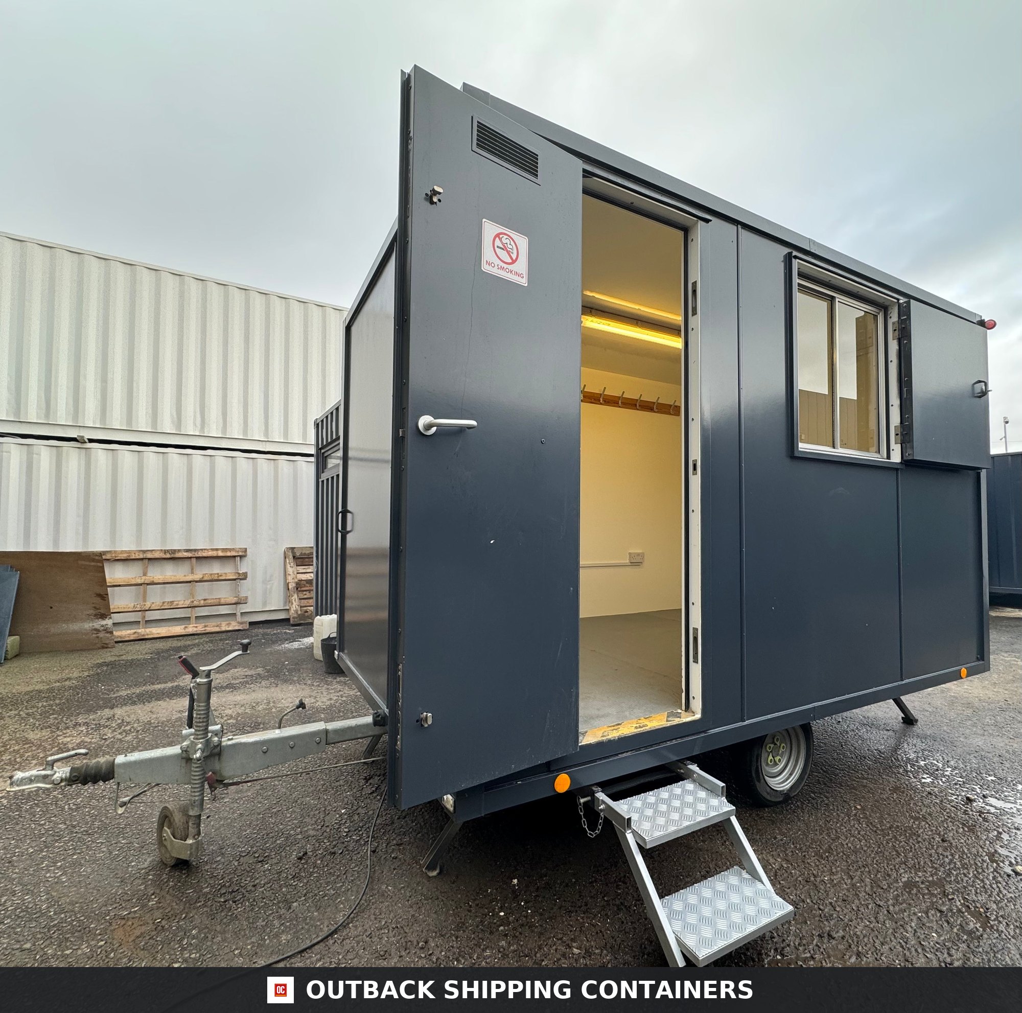 Towable Office Unit | AJC Towable Welfare Office | No 1053 for Sale — Interior View Towable Office Unit | AJC Towable Welfare Office | No 1053