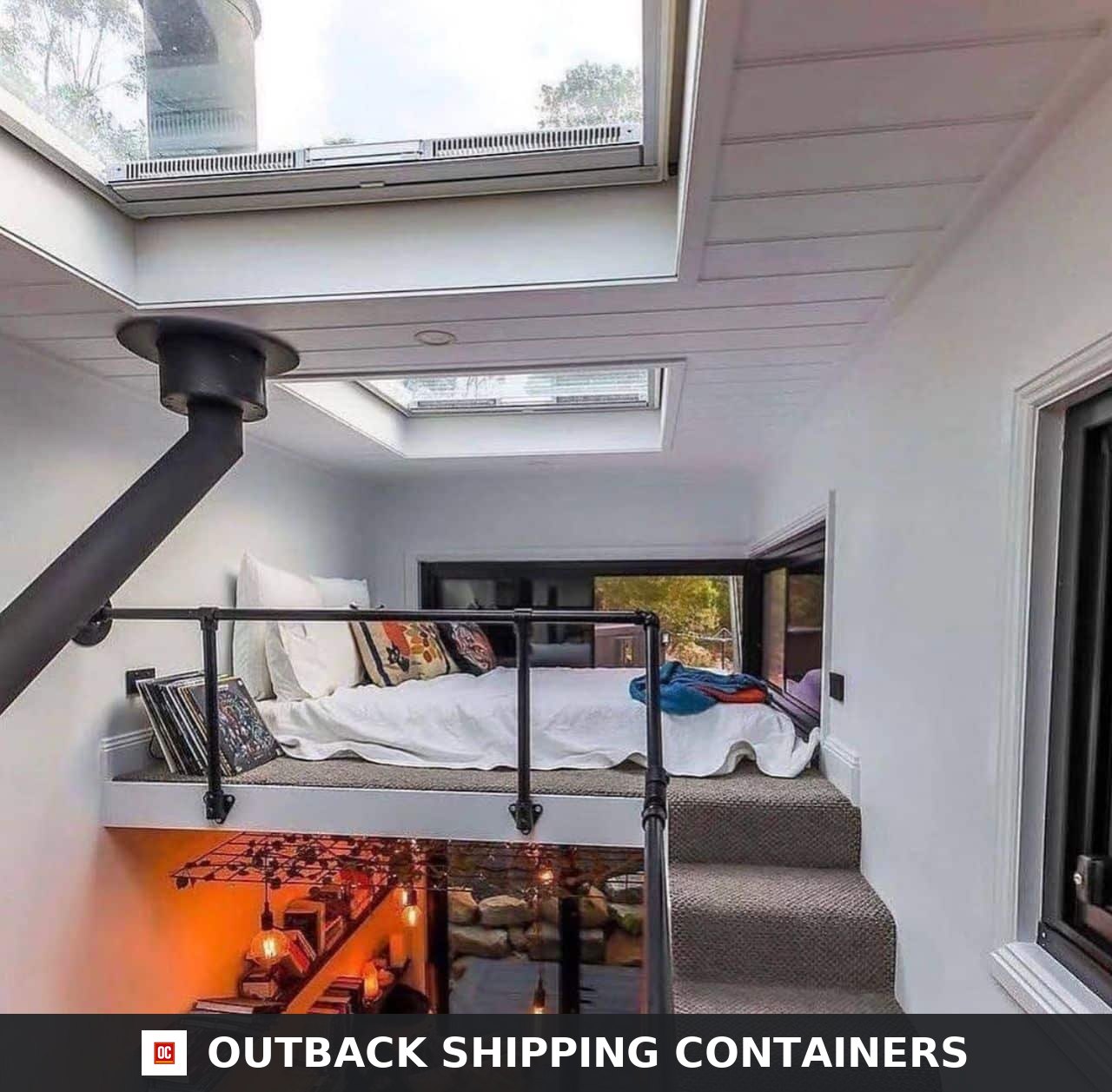 Luxury 1BHK Duplex Container Home with Spacious Outdoor Deck, Fully Furnished Modern Tiny House, Prefab Steel Family Home — 20ft — new…