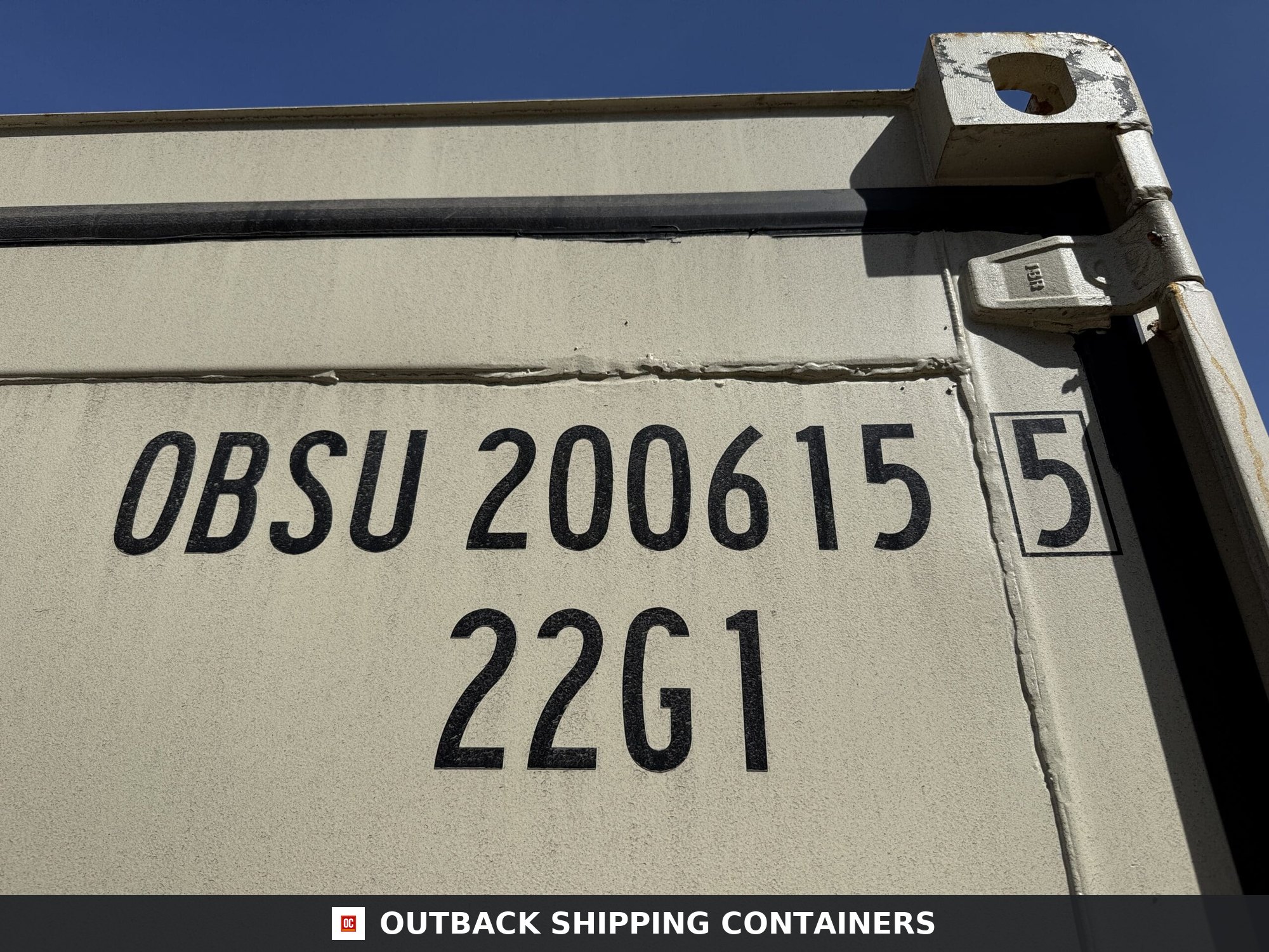 20ft New Shipping Container – Wind & Watertight – Beige — 20ft — new (image 2 of 12)