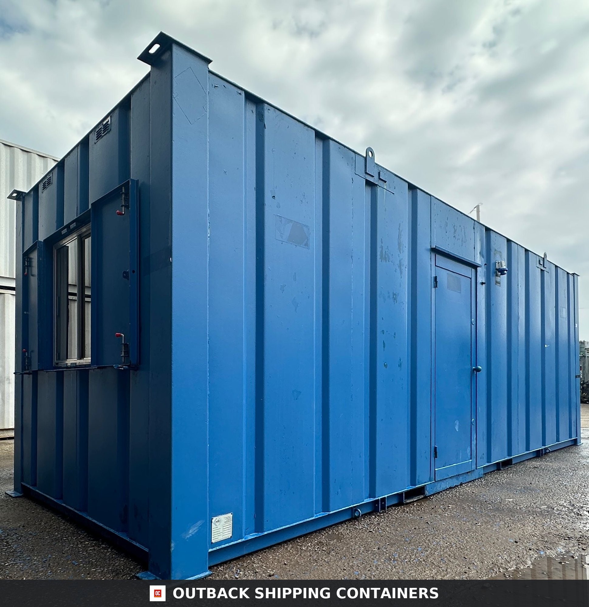 24x9ft for Sale — Roof and Structural Detail | Outback Shipping Containers 24x9ft — Office / Canteen — Building Site Accommodation — Portable Anti-Vandal - image 8