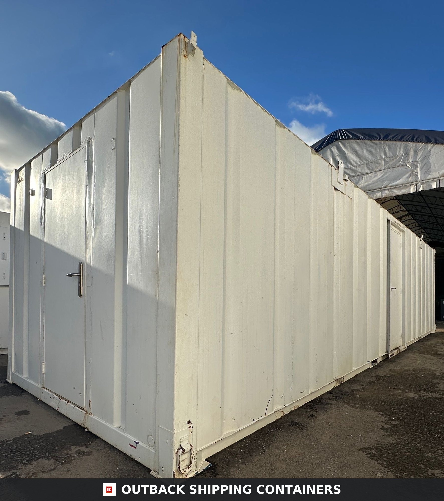 32x10ft for Sale — Interior View | Outback Shipping Containers 32x10ft — Canteen / Office — Building Site Accommodation — Portable Anti-Vandal - image 5