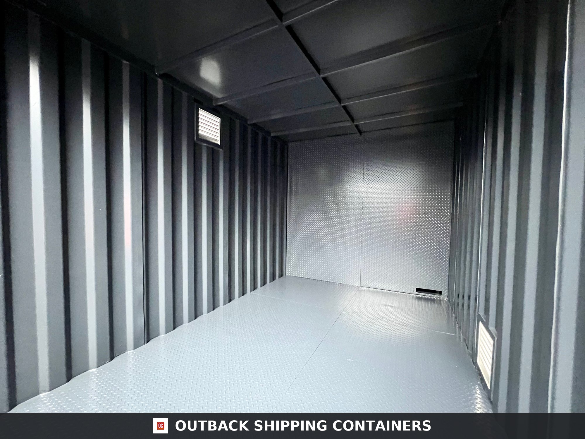 No 769 21X8FT for Sale — Roof and Structural Detail | Outback Shipping Containers CD-753 No 769 — 21 x 8 ft — Gas Storage Container — Steel Secure St — angle 9