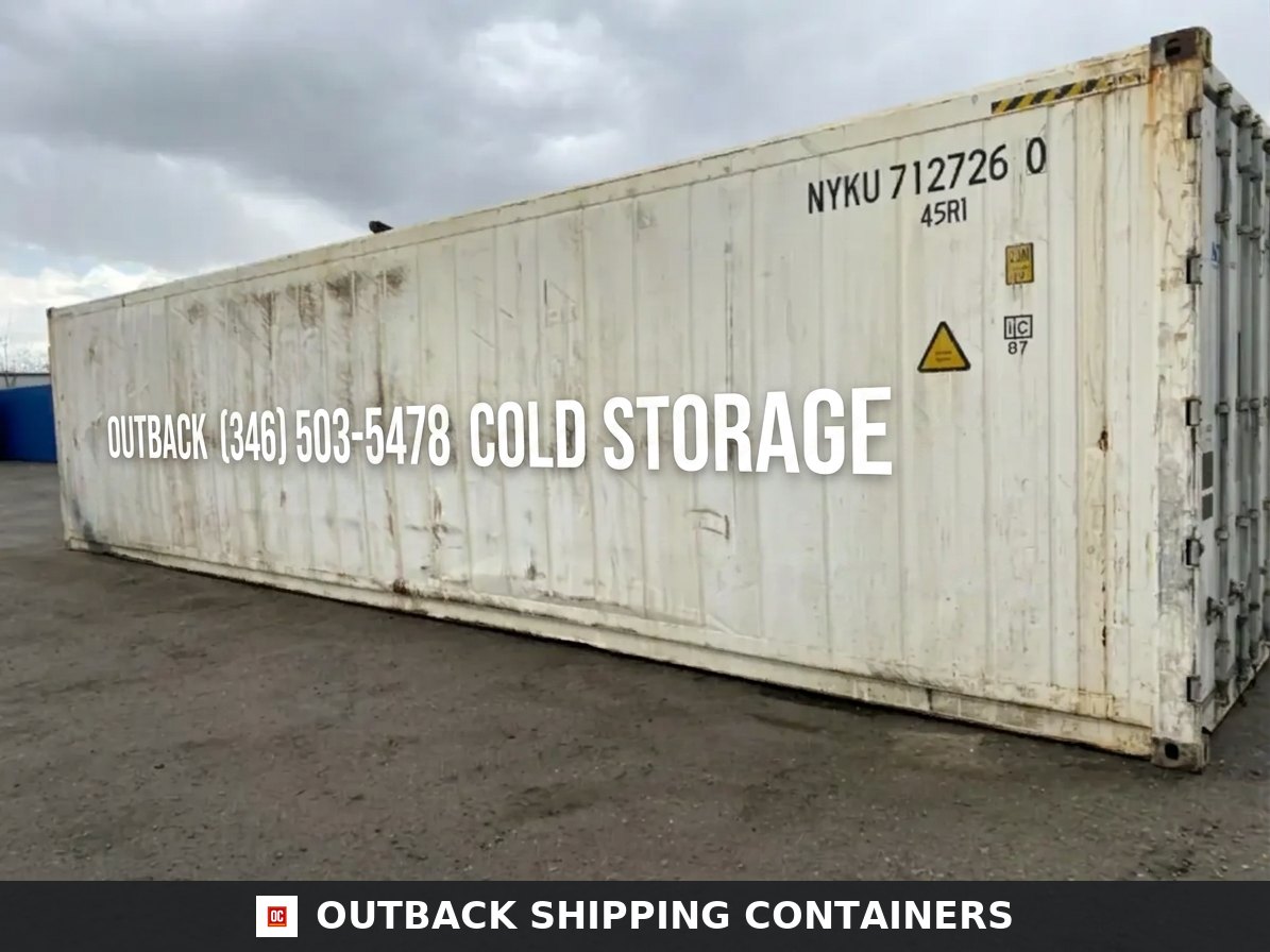 40′ Reefer Container (Non Working) — 40ft refrigerated container (image 2 of 6)