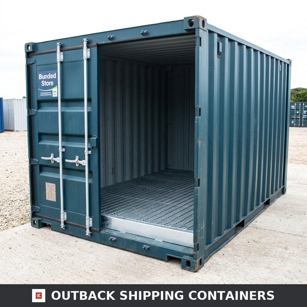 10Ft X 8Ft Open Mesh Floor Bunded Store — 10ft — new — storage containers (image 5 of 6)
