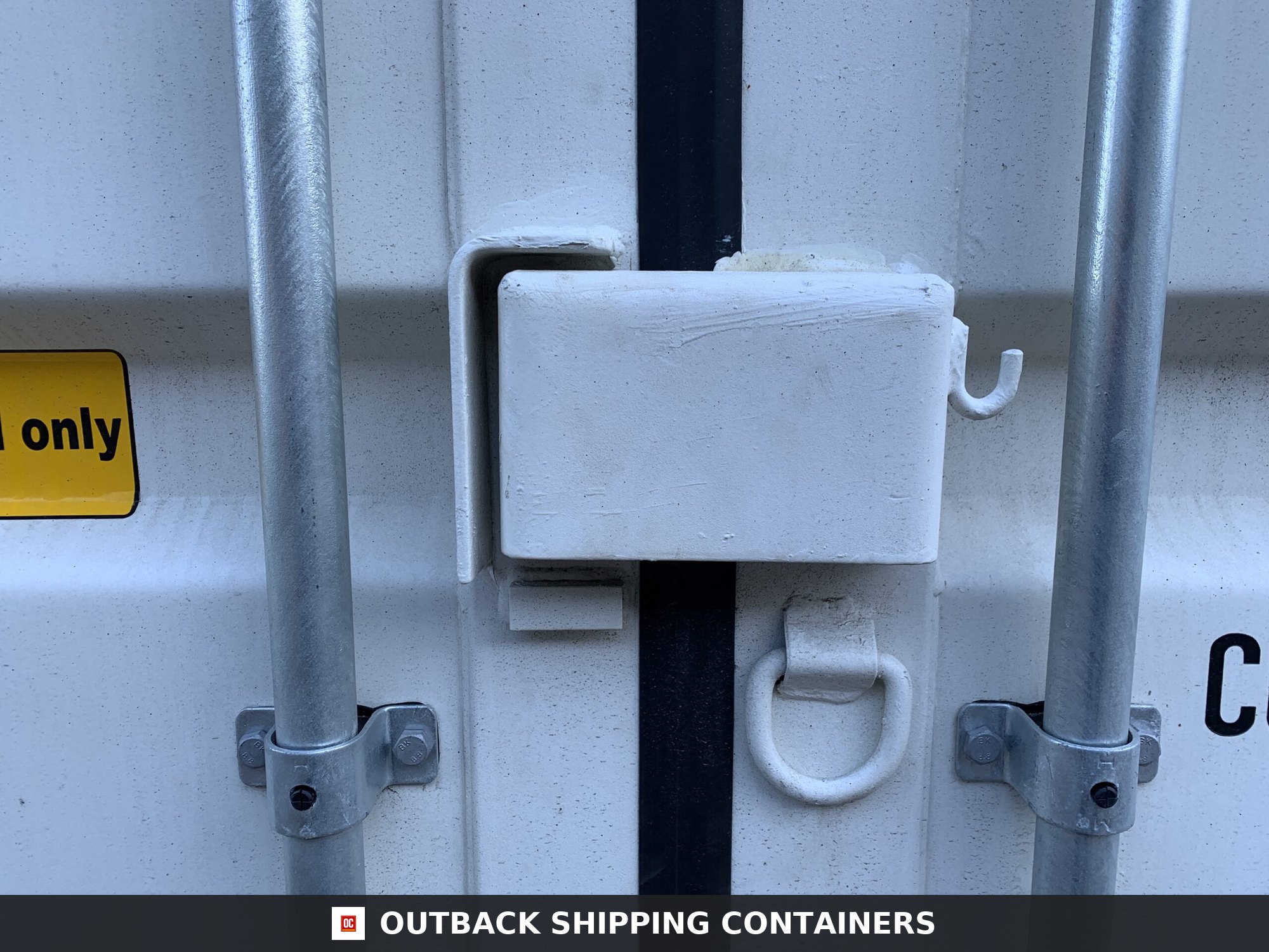 UNIQUE 16ft New High Cube Shipping / Storage Container for Sale — Interior View UNIQUE 16ft New High Cube Shipping / Storage Container – Wind & Watertight – White — 16ft — new (image 5 of 11)
