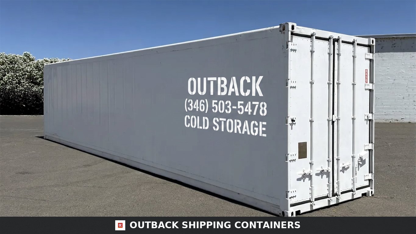 40ft Used High Cube Refrigerated Shipping Container