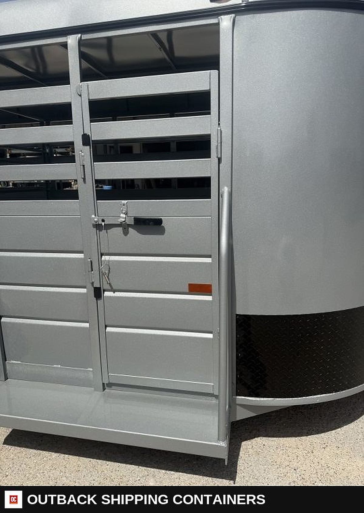 2026 WW AA 6X16 Livestock Stock Combo Trailer — Rear Doors And Gate | Outback Shipping Containers 2026 WW AA 6X16 Livestock Stock Combo Trailer for sale — rear doors and gate