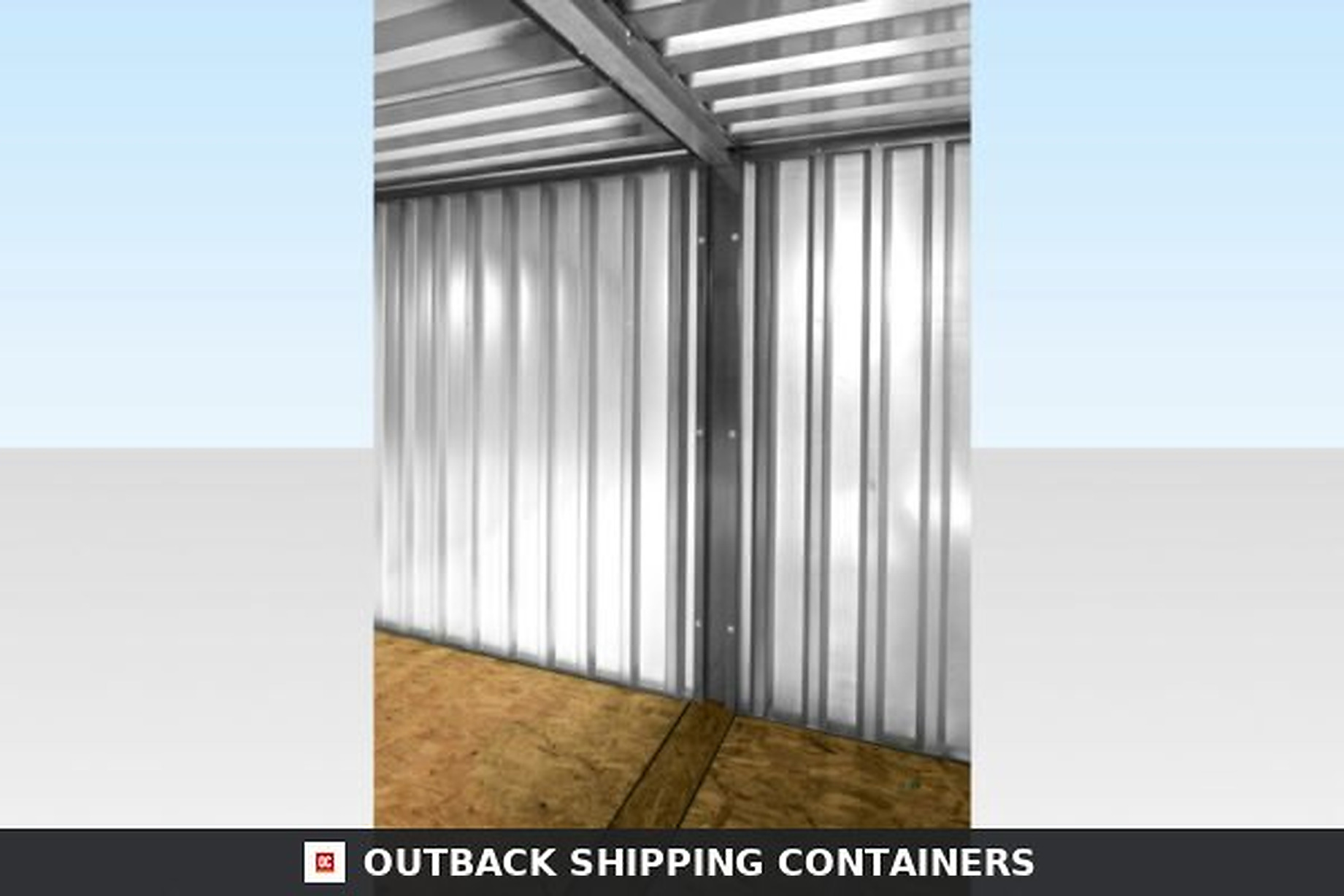 8M X 2.1M End Linked Flat Packed Container Bundle (Powder Coated) — new — storage containers (image 3 of 4)