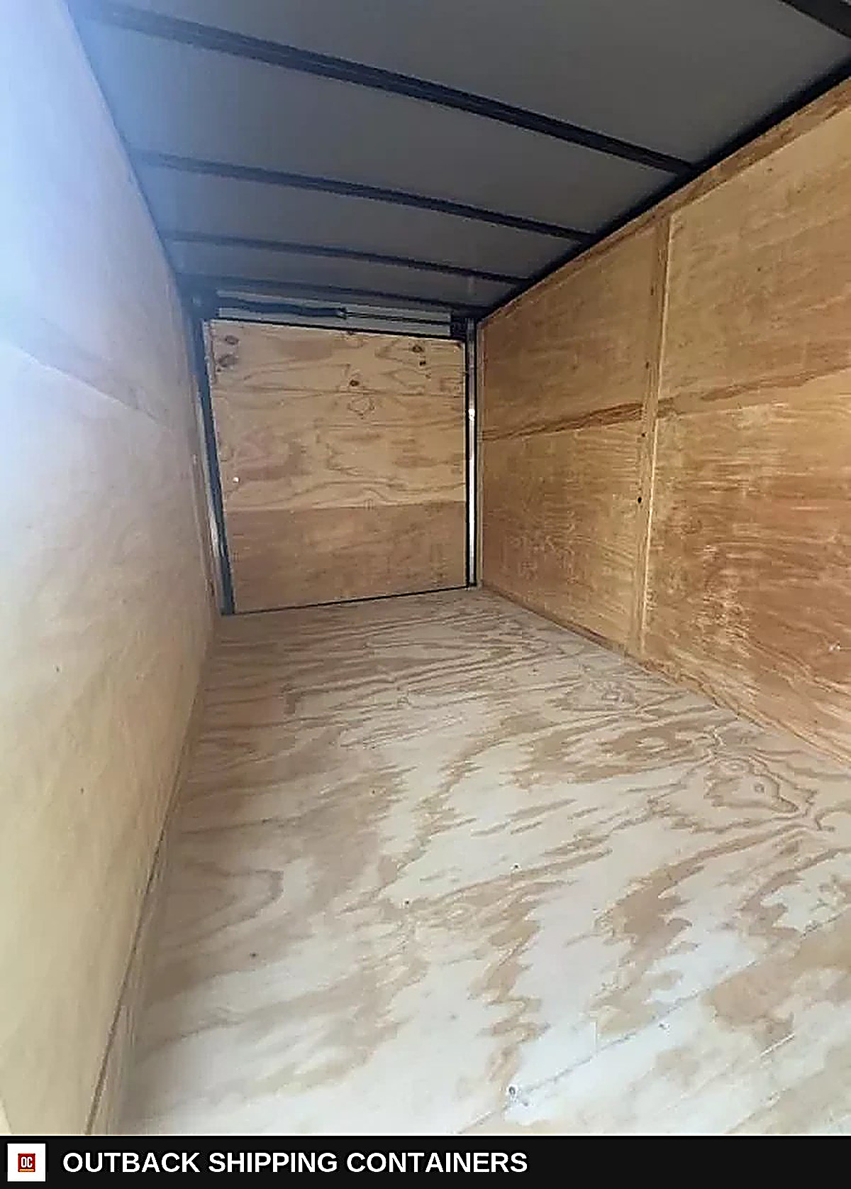 2026 Quality Cargo 7x14 Cargo / Enclosed Trailer — Equipment And Appliance Detail | Outback Shipping Containers 2026 Quality Cargo 7x14 Cargo / Enclosed Trailer for sale — equipment and appliance detail