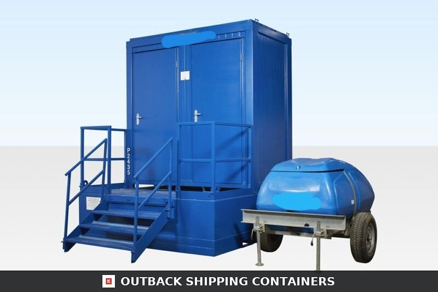 Double Mains Toilet Waste Tank Double Mains Toilet Waste Tank — Sanitation Units (image 3 of 4)